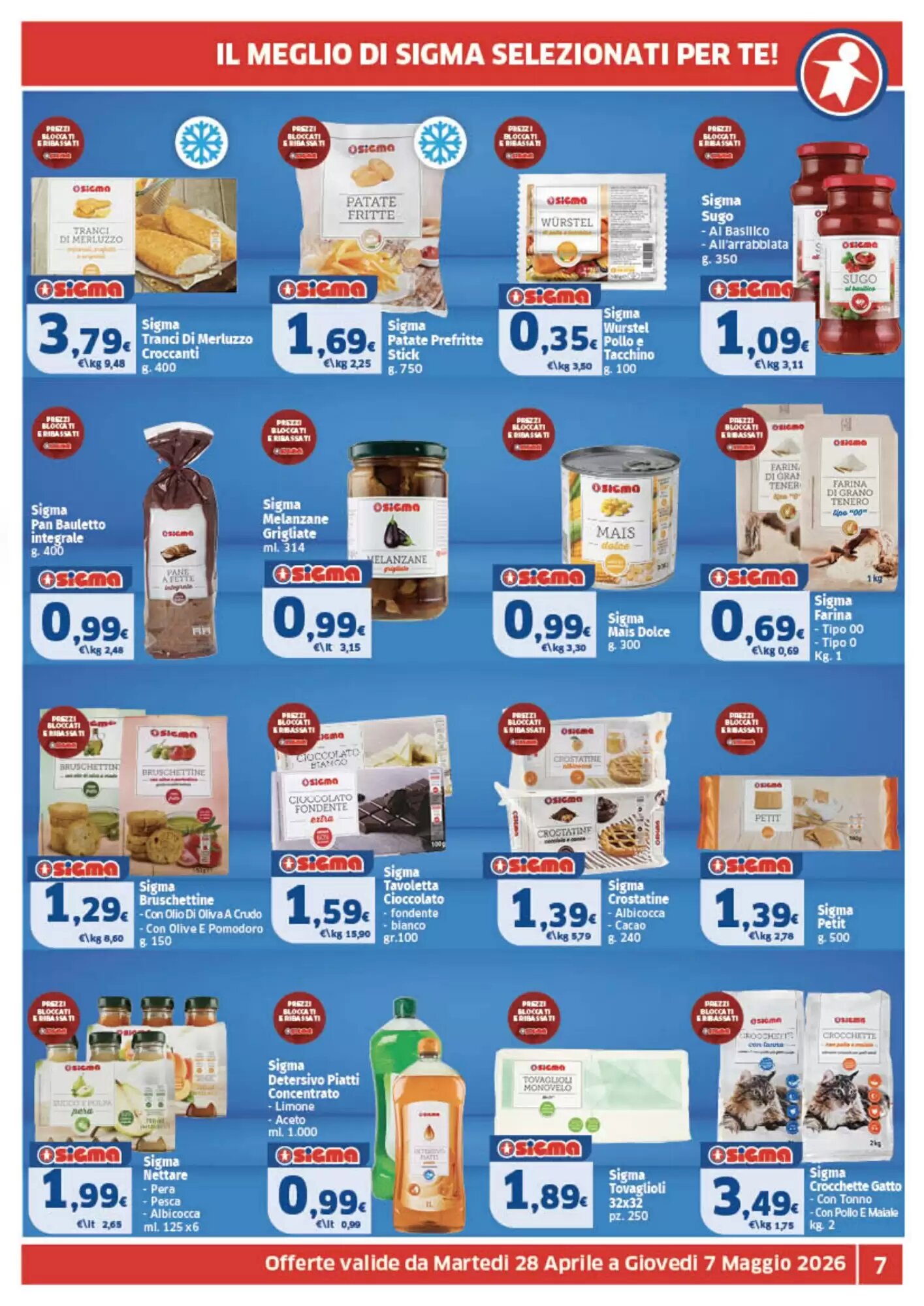 Volantino promozionale Il Punto Sigma  valide dal 28/05/2026 - Pagina 7.