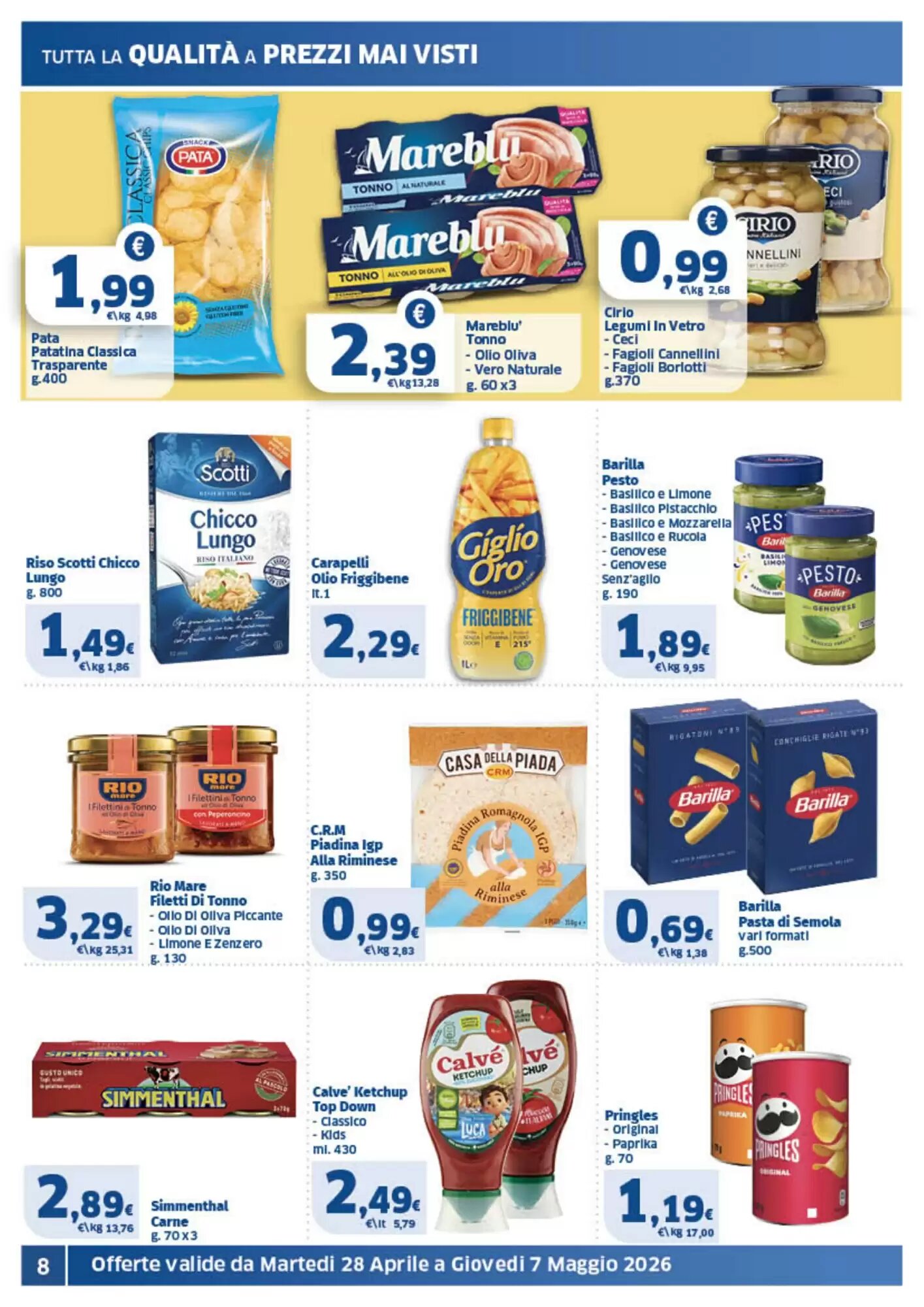 Volantino promozionale Il Punto Sigma  valide dal 28/05/2026 - Pagina 8.