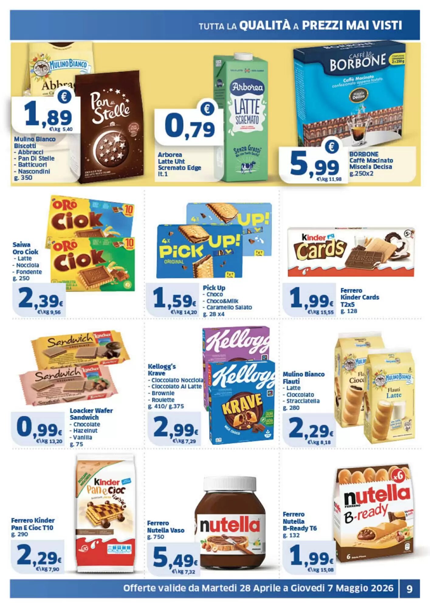 Volantino promozionale Il Punto Sigma  valide dal 28/05/2026 - Pagina 9.