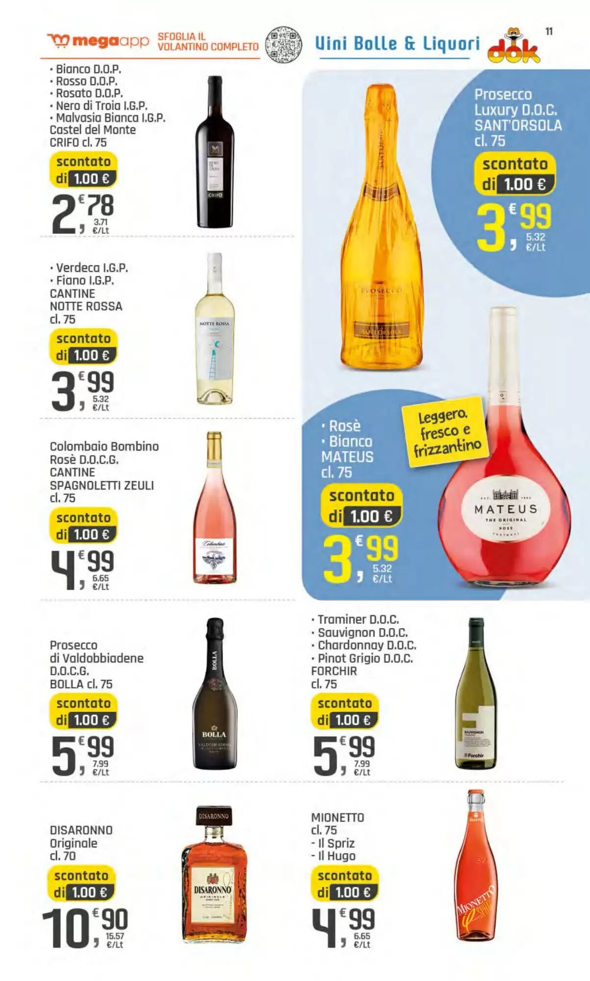 Volantino promozionale Supermercati Dok  valide dal 28/05/2026 - Pagina 11.