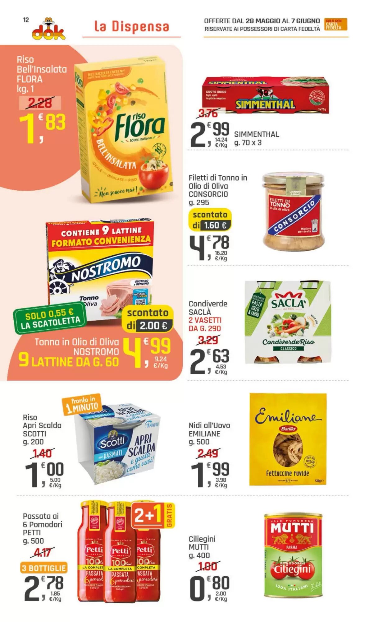 Volantino promozionale Supermercati Dok  valide dal 28/05/2026 - Pagina 12.