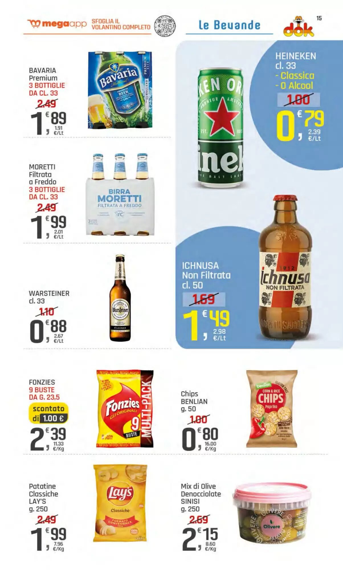 Volantino promozionale Supermercati Dok  valide dal 28/05/2026 - Pagina 15.