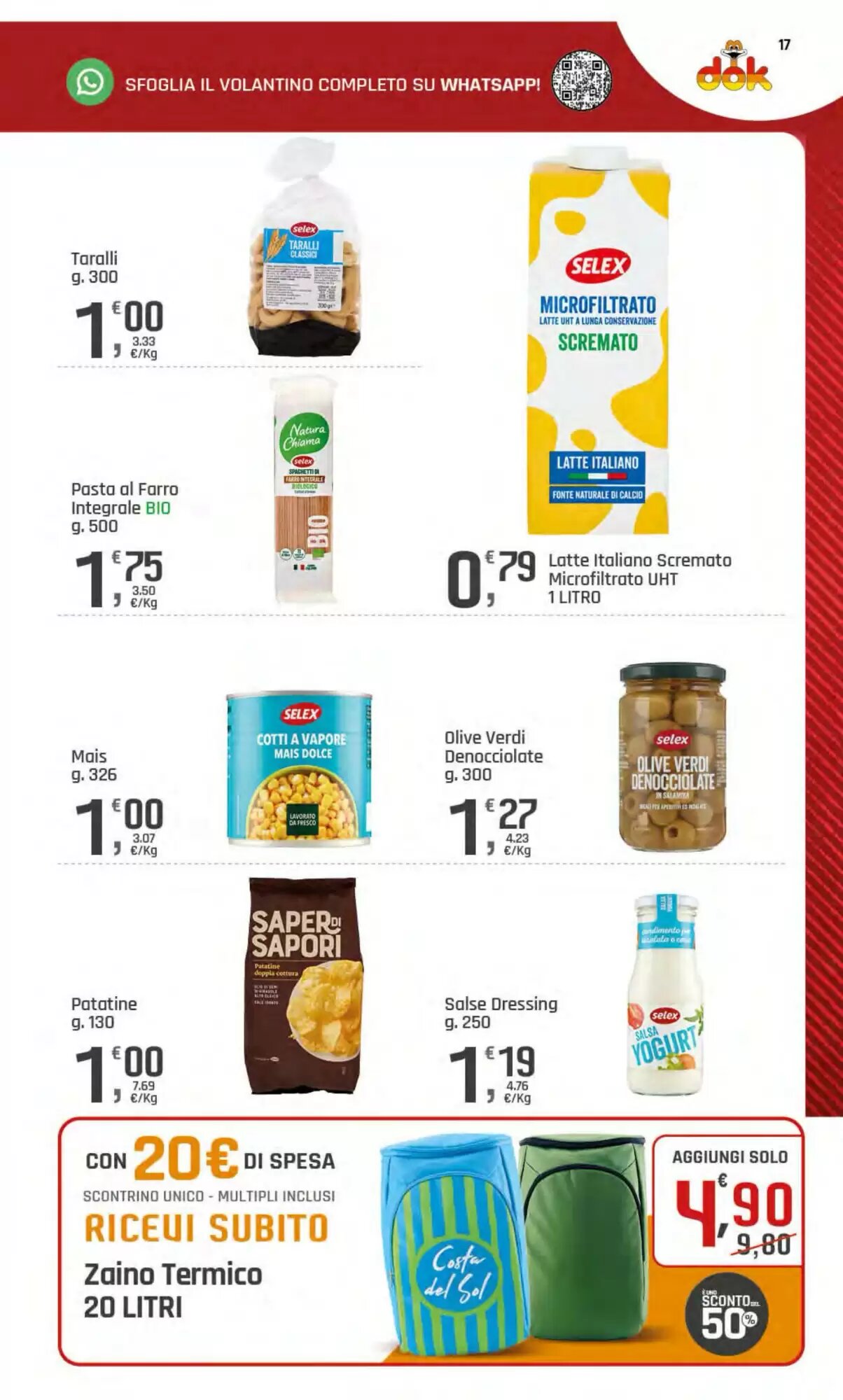 Volantino promozionale Supermercati Dok  valide dal 28/05/2026 - Pagina 17.