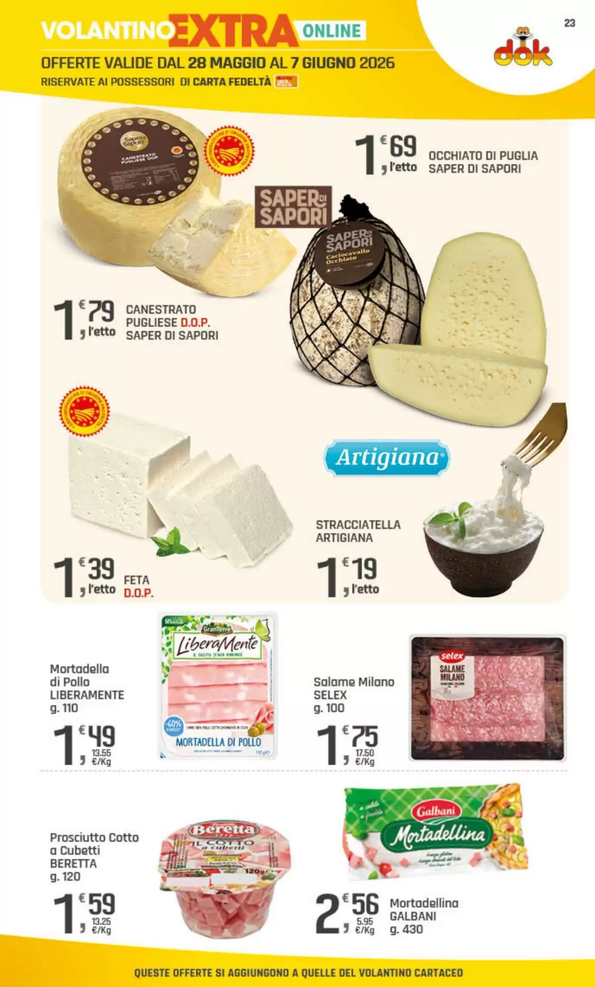Volantino promozionale Supermercati Dok  valide dal 28/05/2026 - Pagina 24.