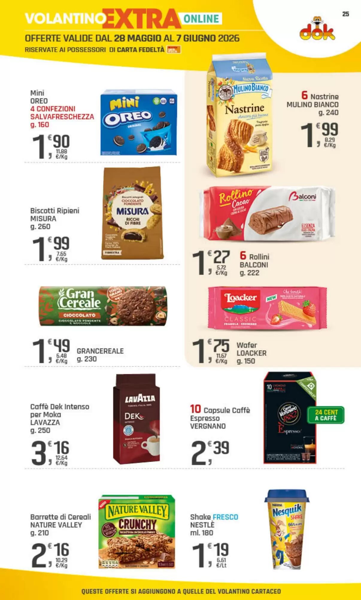 Volantino promozionale Supermercati Dok  valide dal 28/05/2026 - Pagina 26.