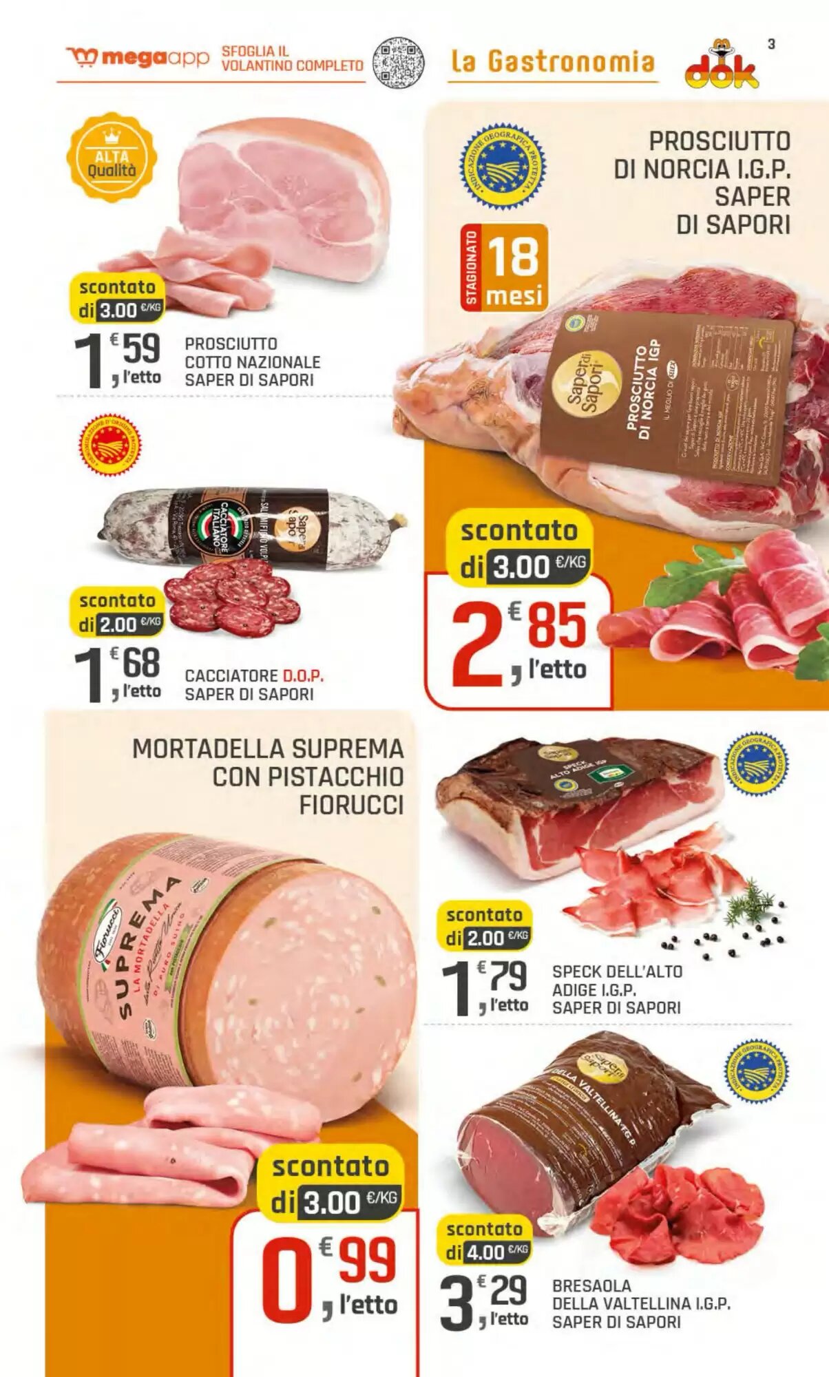 Volantino promozionale Supermercati Dok  valide dal 28/05/2026 - Pagina 3.