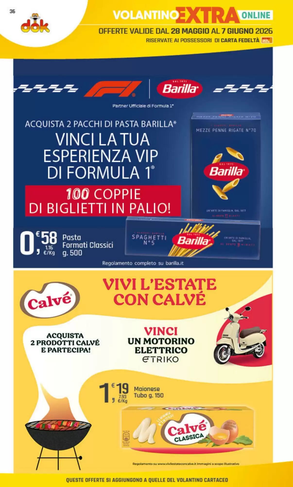 Volantino promozionale Supermercati Dok  valide dal 28/05/2026 - Pagina 37.
