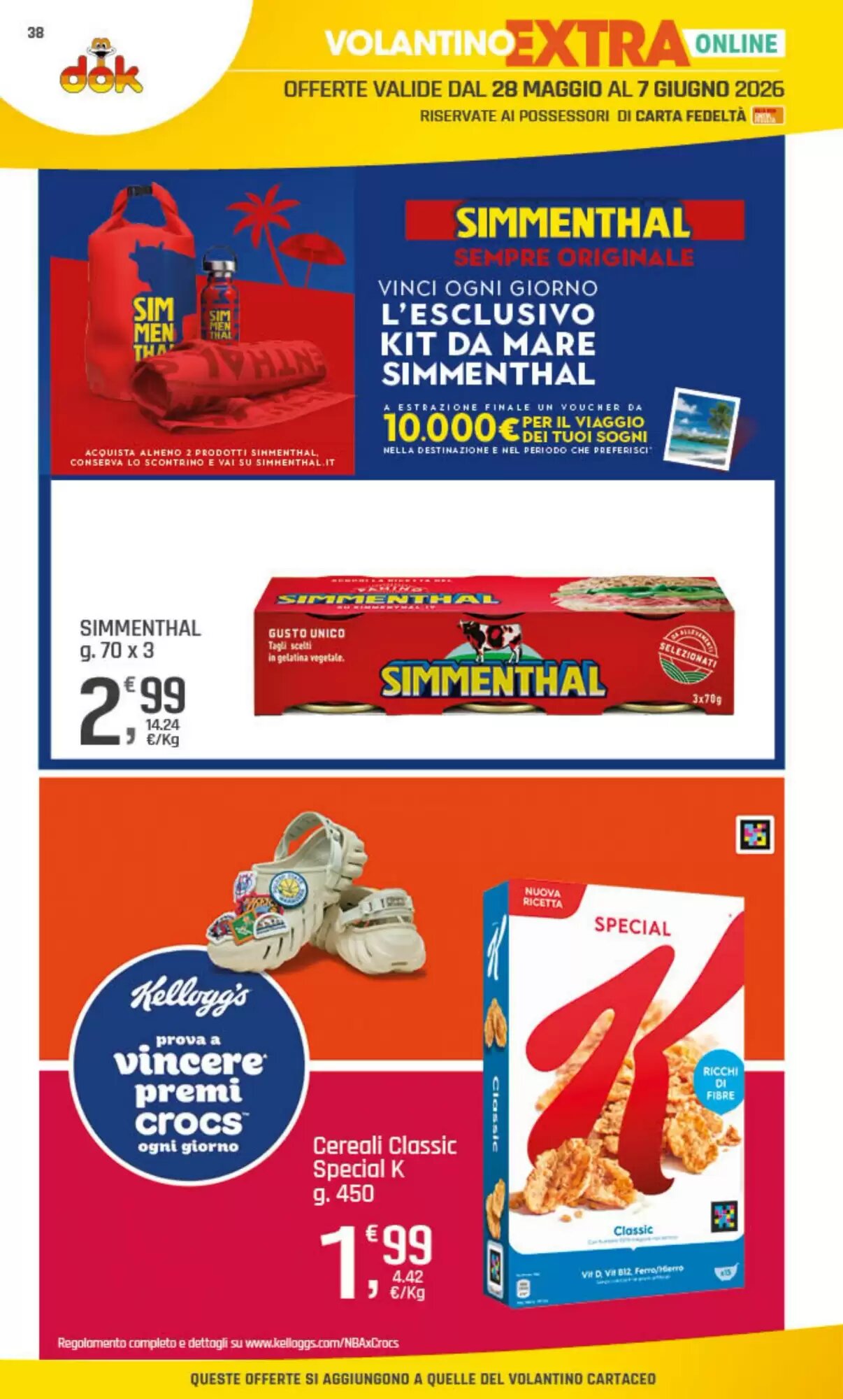 Volantino promozionale Supermercati Dok  valide dal 28/05/2026 - Pagina 39.