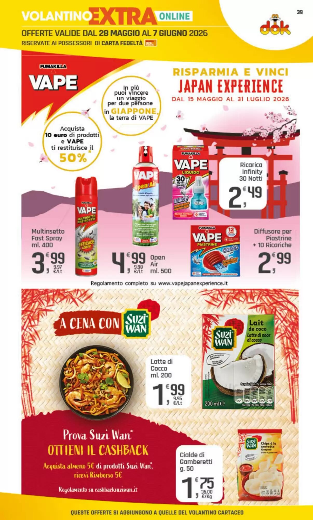 Volantino promozionale Supermercati Dok  valide dal 28/05/2026 - Pagina 40.