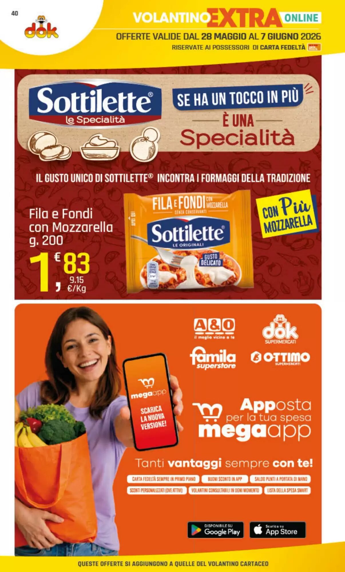 Volantino promozionale Supermercati Dok  valide dal 28/05/2026 - Pagina 41.