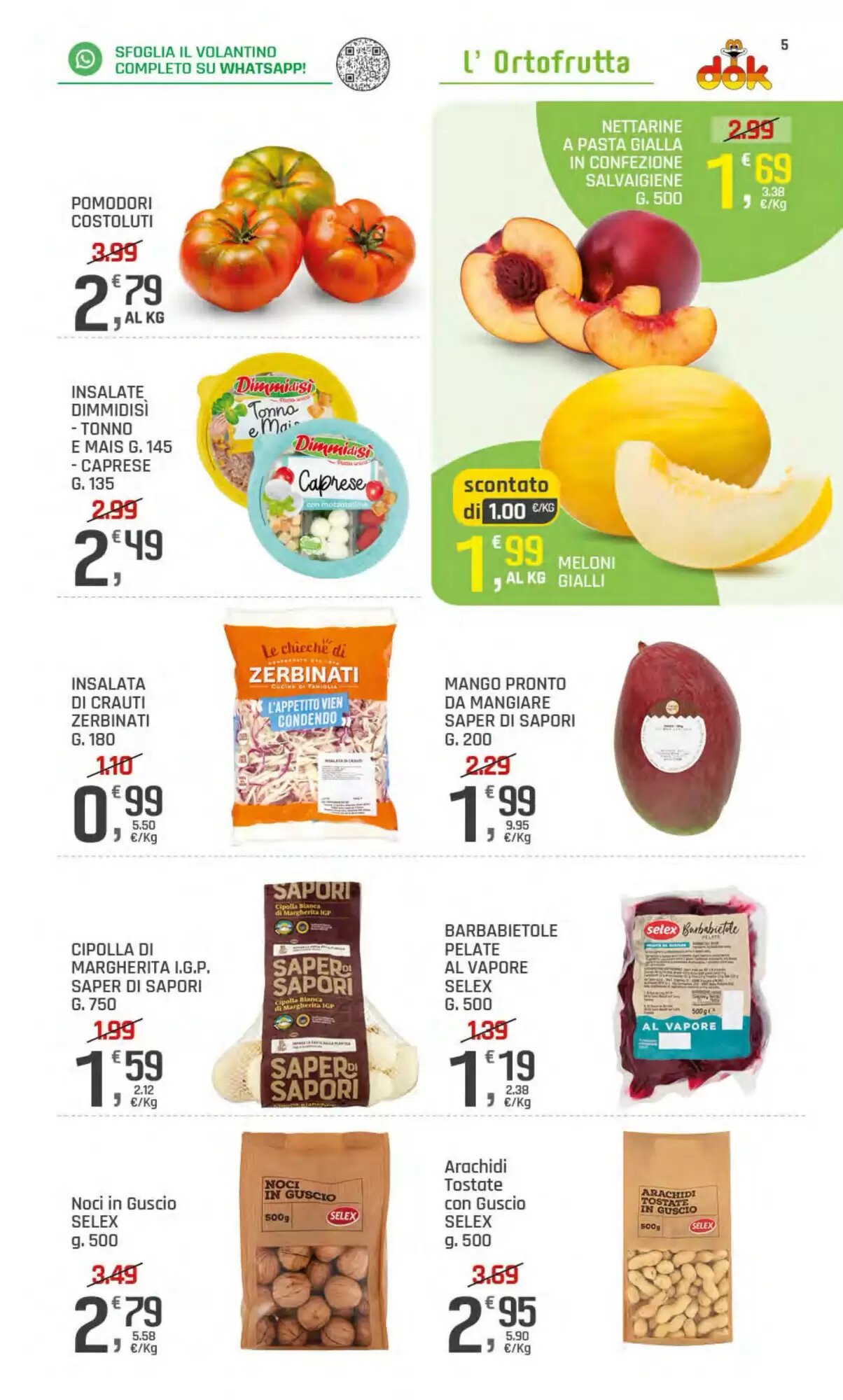 Volantino promozionale Supermercati Dok  valide dal 28/05/2026 - Pagina 5.