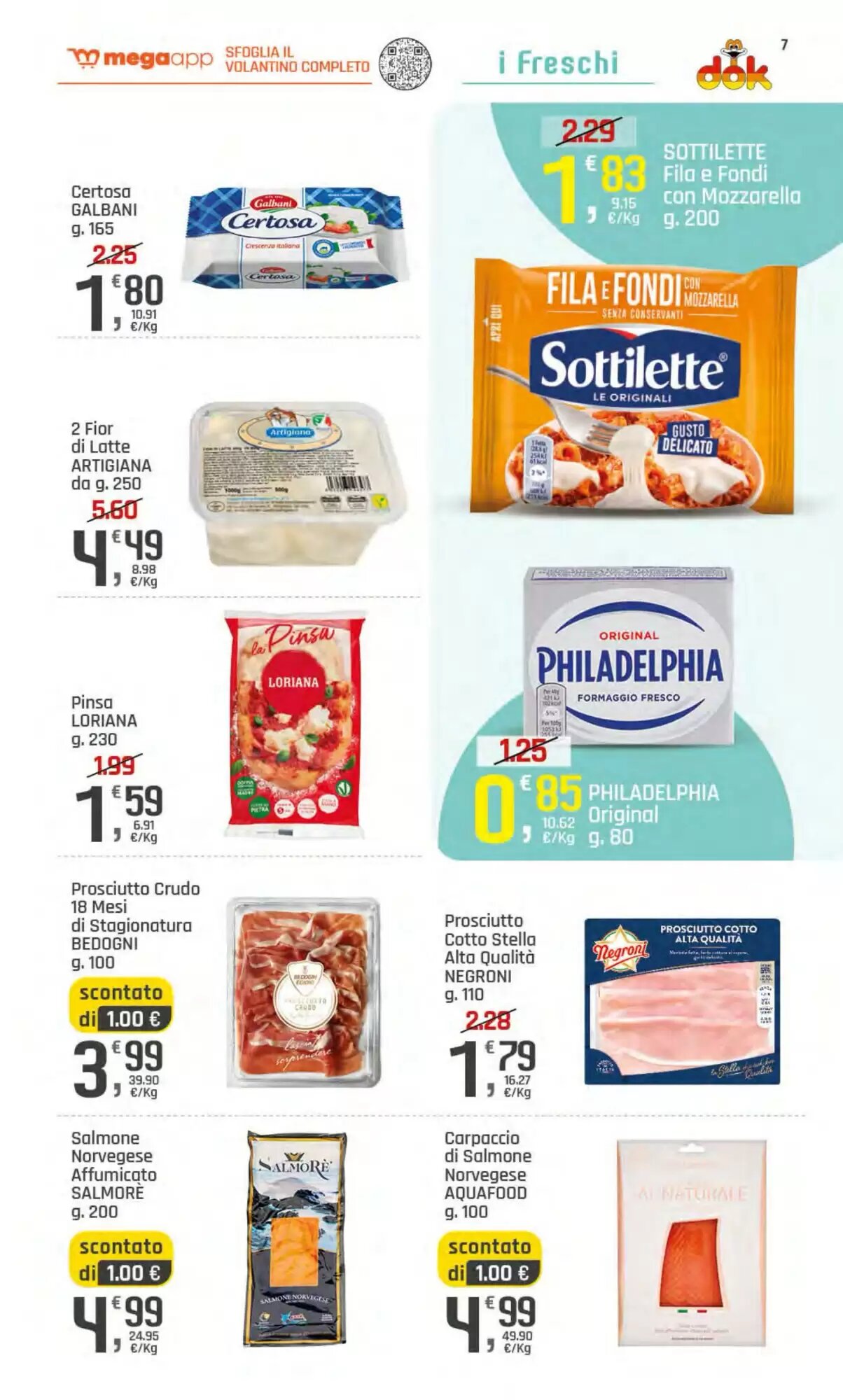 Volantino promozionale Supermercati Dok  valide dal 28/05/2026 - Pagina 7.