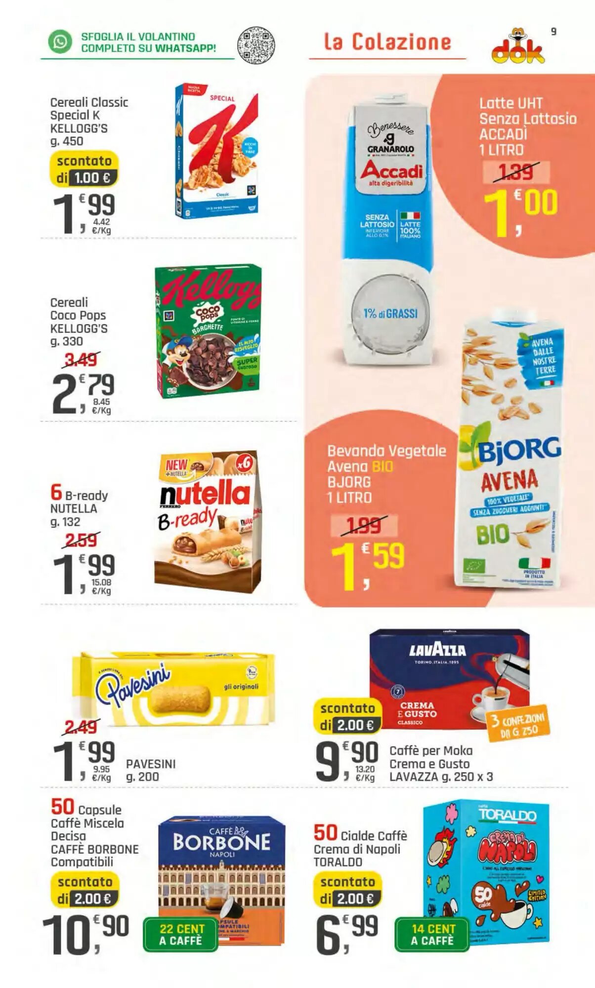 Volantino promozionale Supermercati Dok  valide dal 28/05/2026 - Pagina 9.