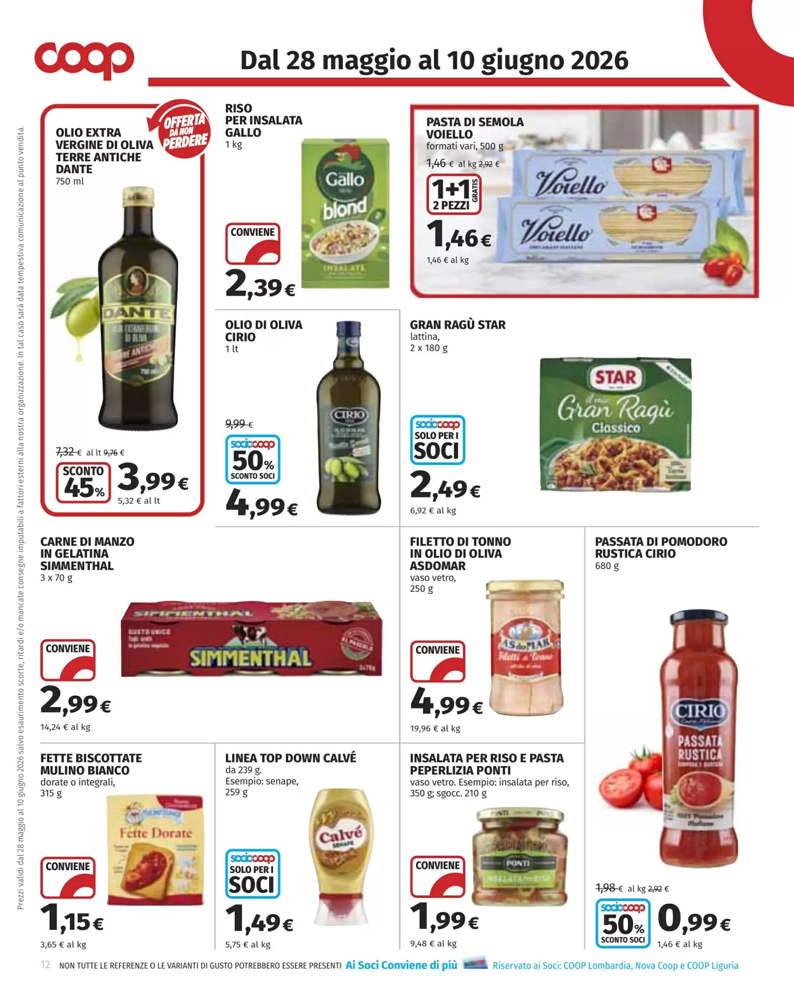 Volantino promozionale Coop  valide dal 28/05/2026 - Pagina 12.