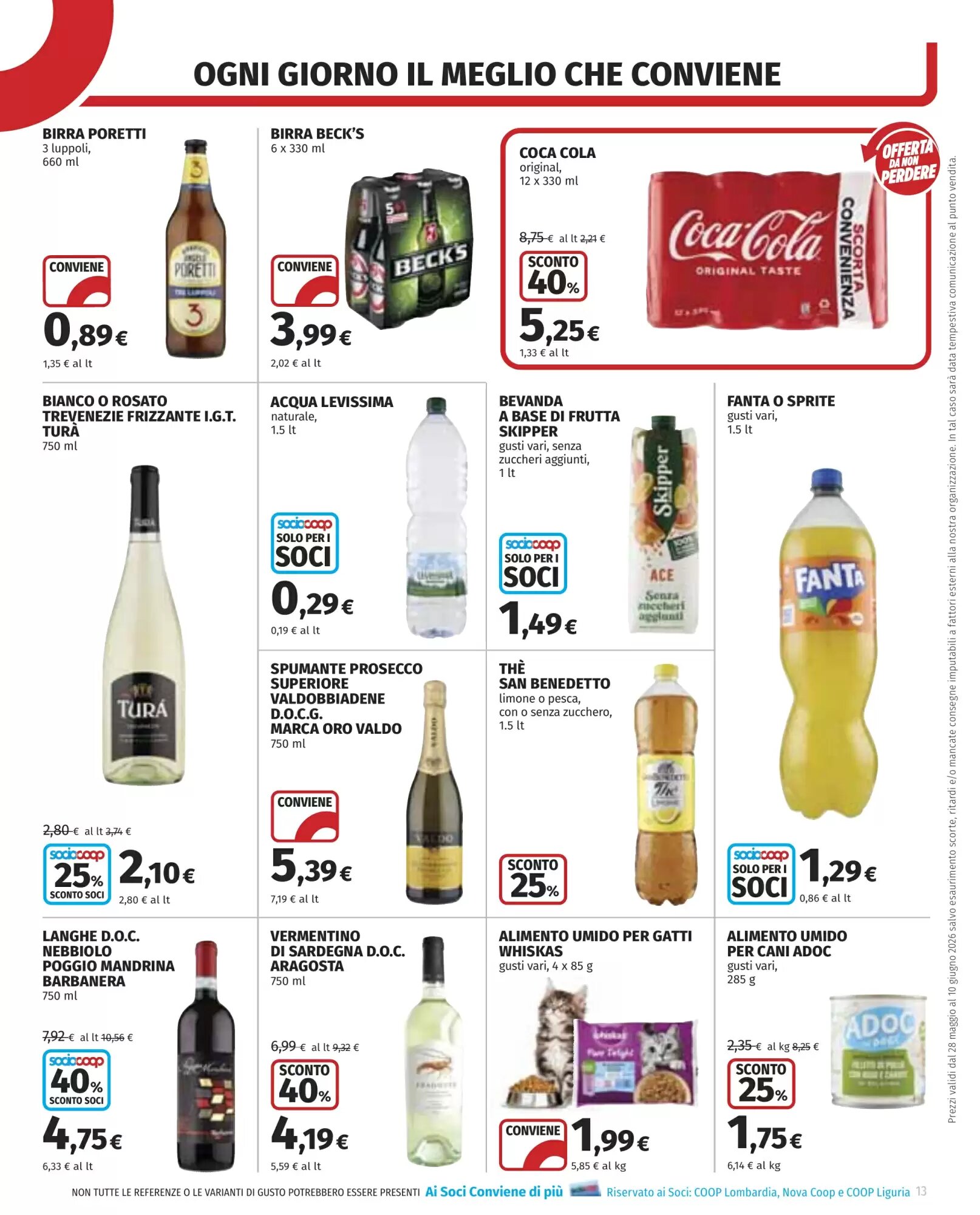 Volantino promozionale Coop  valide dal 28/05/2026 - Pagina 13.