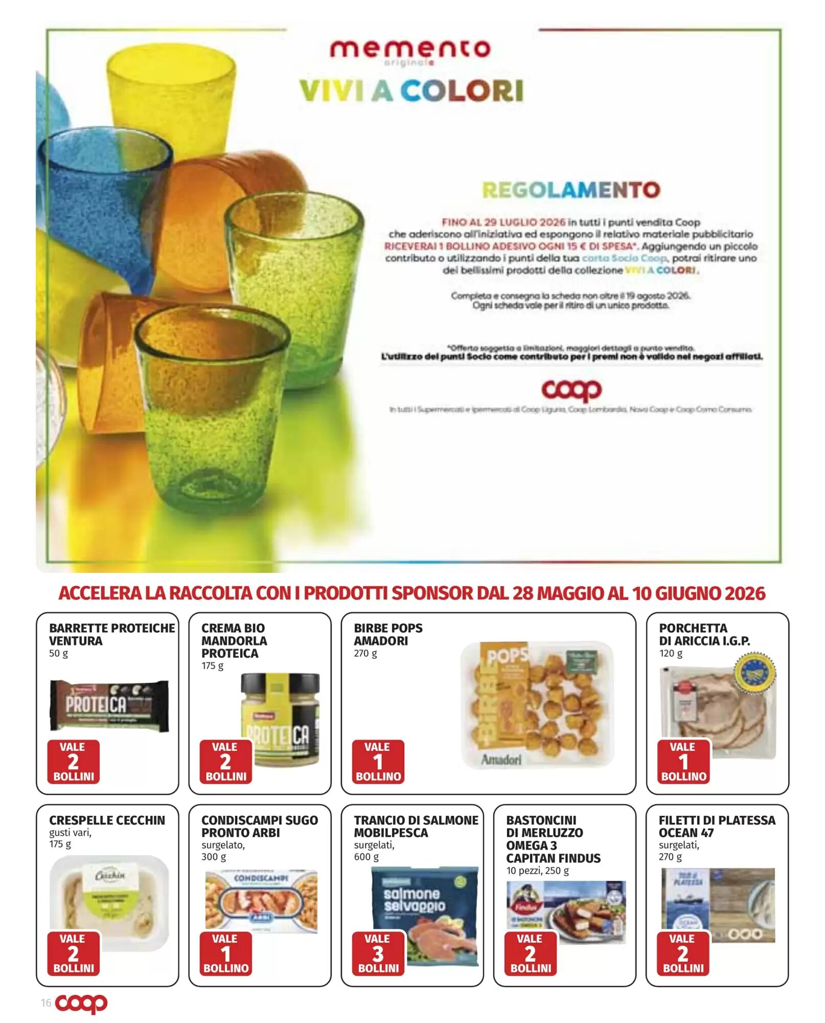 Volantino promozionale Coop  valide dal 28/05/2026 - Pagina 16.