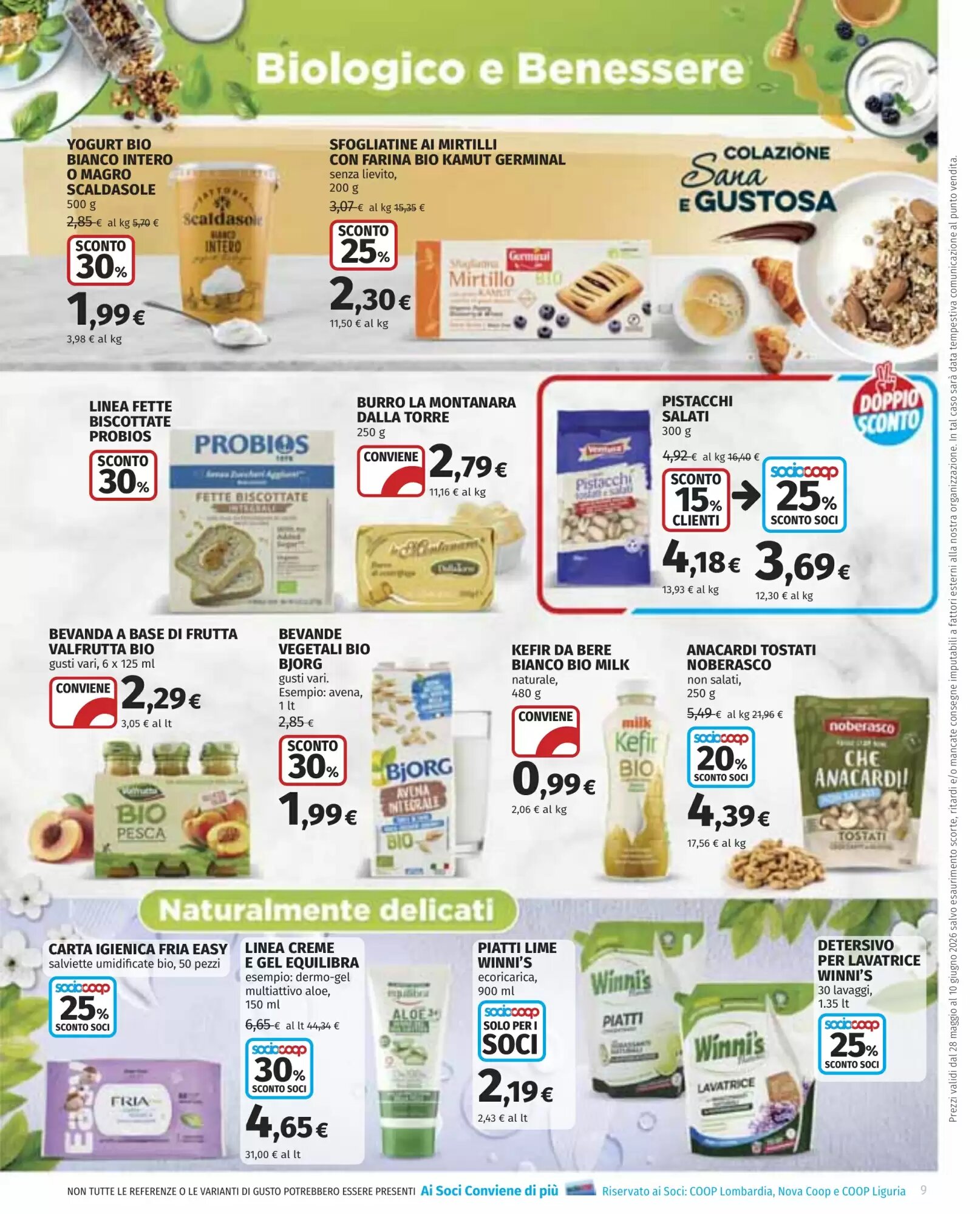 Volantino promozionale Coop  valide dal 28/05/2026 - Pagina 9.