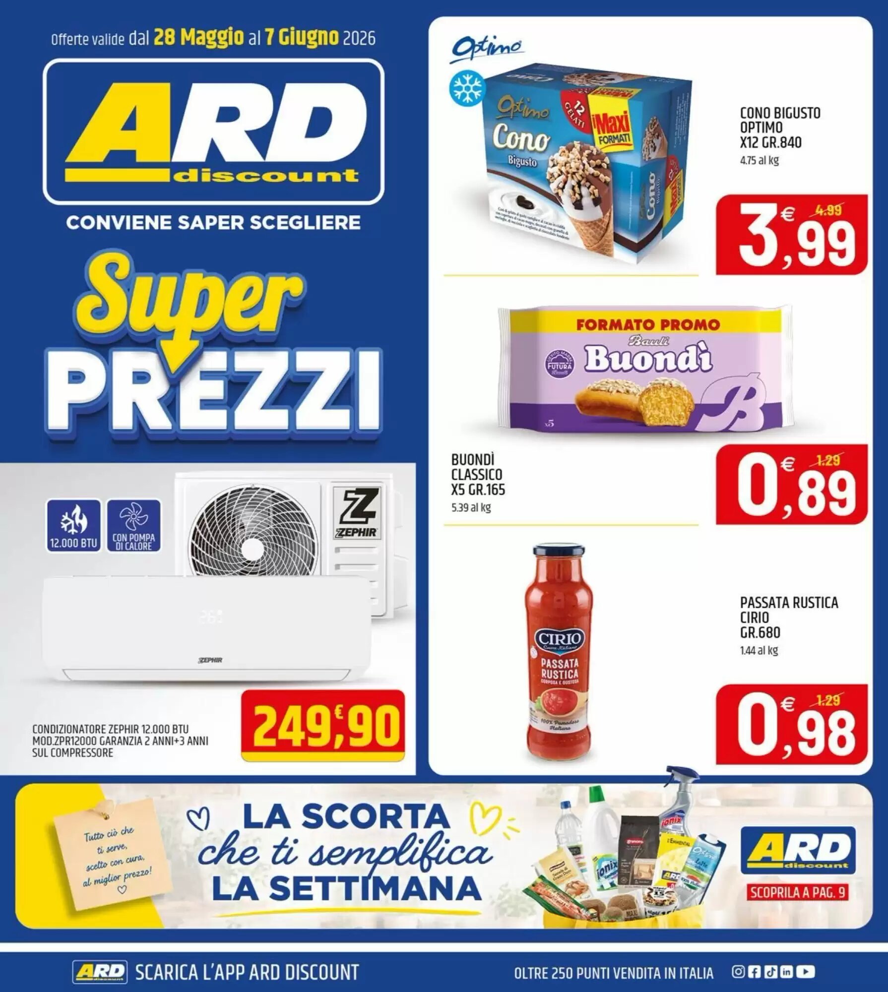 Volantino promozionale Ard Discount  valide dal 28/05/2026 - Pagina 1.