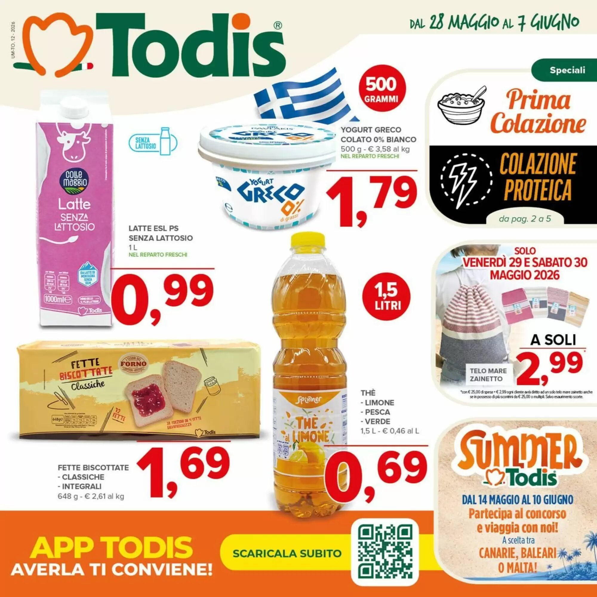 Volantino promozionale Todis  valide dal 28/05/2026 - Pagina 1.