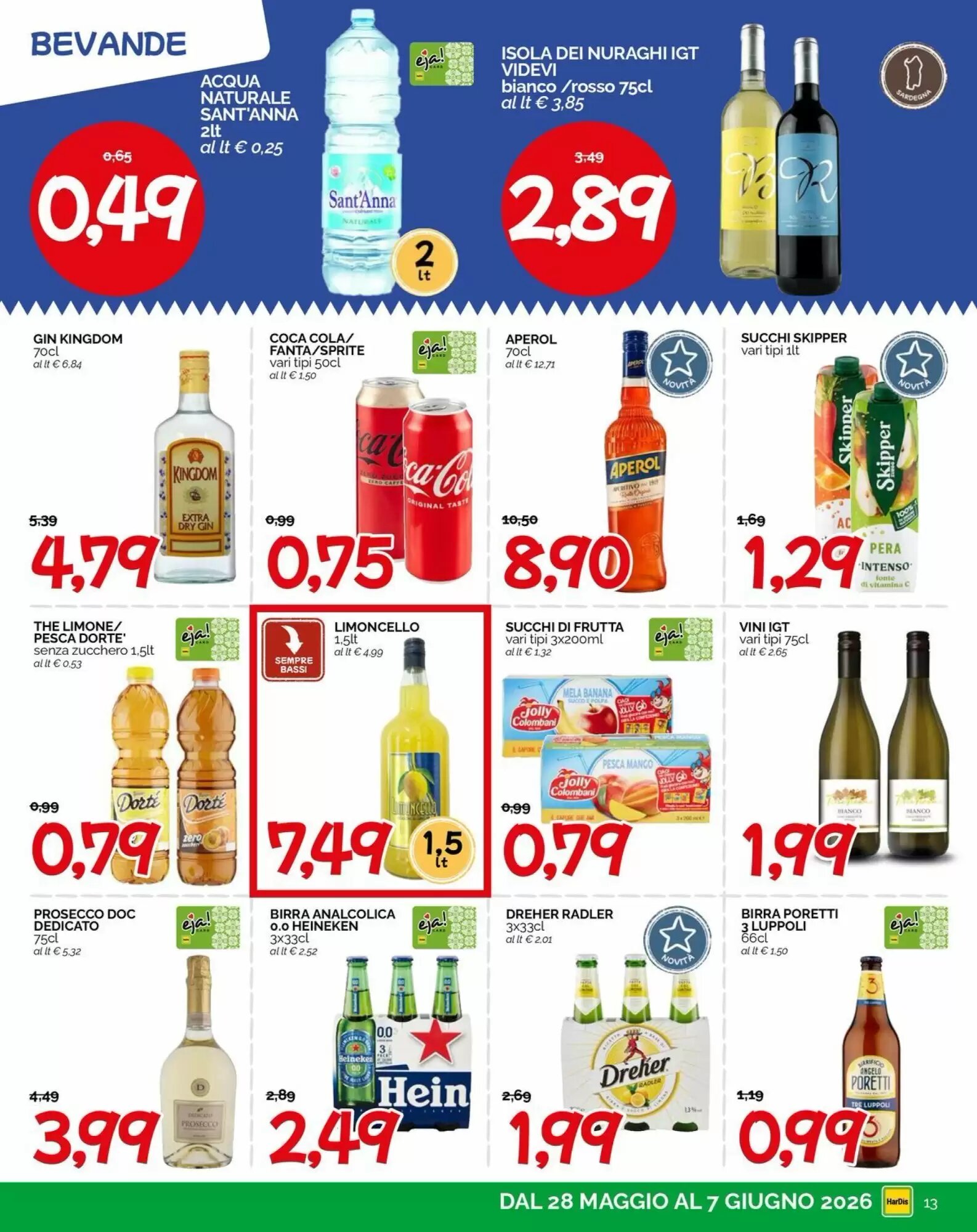 Volantino promozionale Hardis  valide dal 28/05/2026 - Pagina 13.