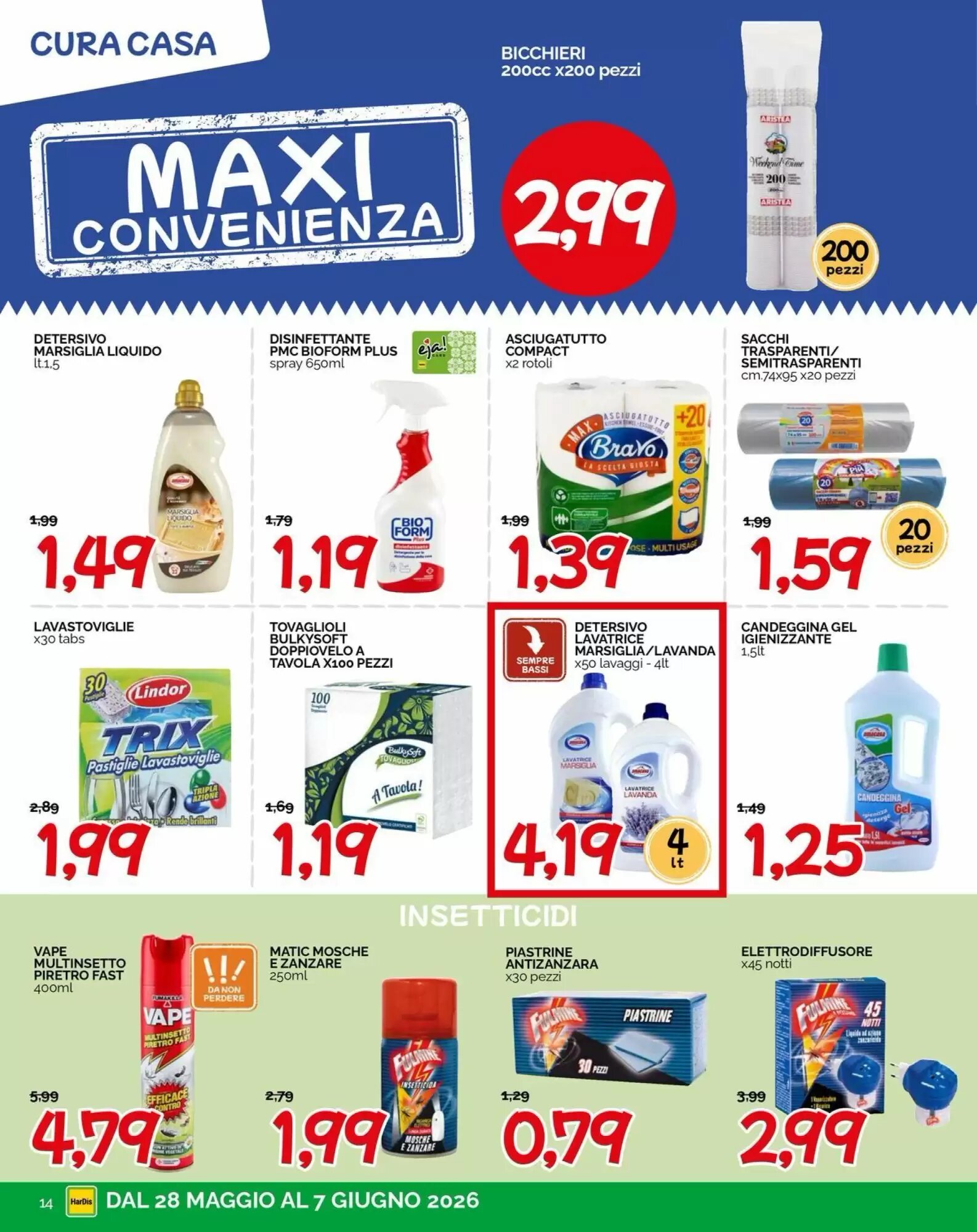 Volantino promozionale Hardis  valide dal 28/05/2026 - Pagina 14.