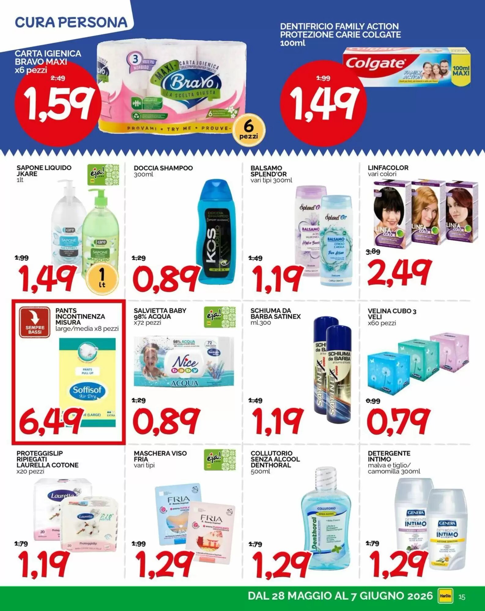 Volantino promozionale Hardis  valide dal 28/05/2026 - Pagina 15.