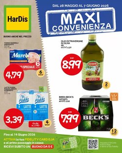 Volantino promozionale Hardis valide dal 28/05/2026