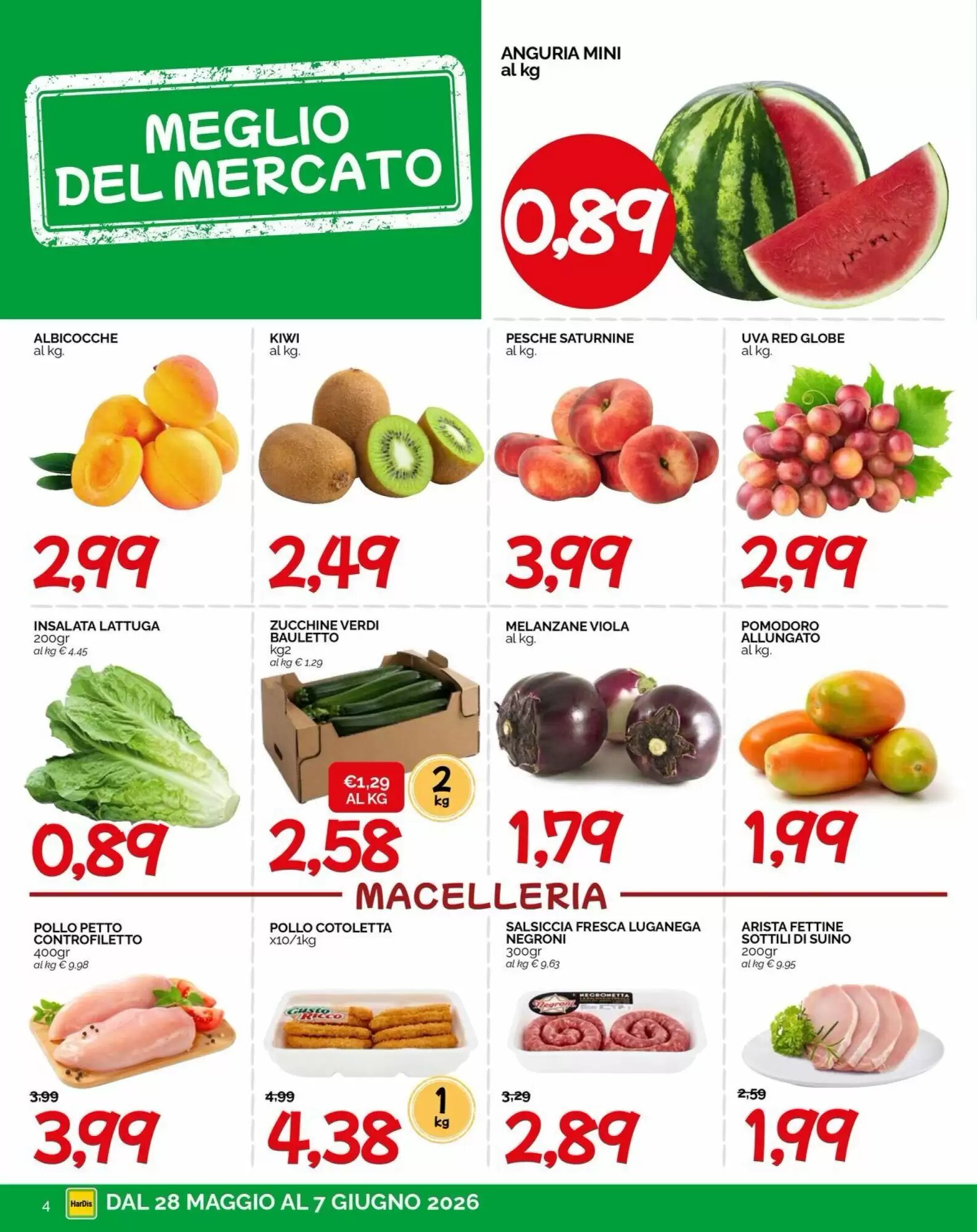 Volantino promozionale Hardis  valide dal 28/05/2026 - Pagina 4.