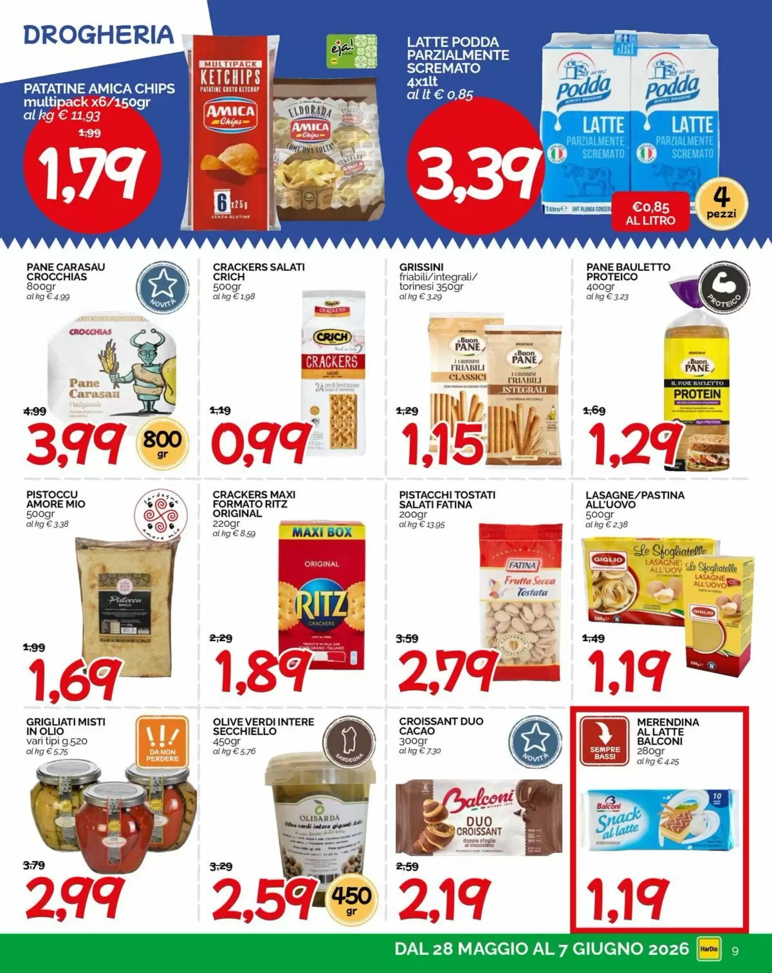 Volantino promozionale Hardis  valide dal 28/05/2026 - Pagina 9.