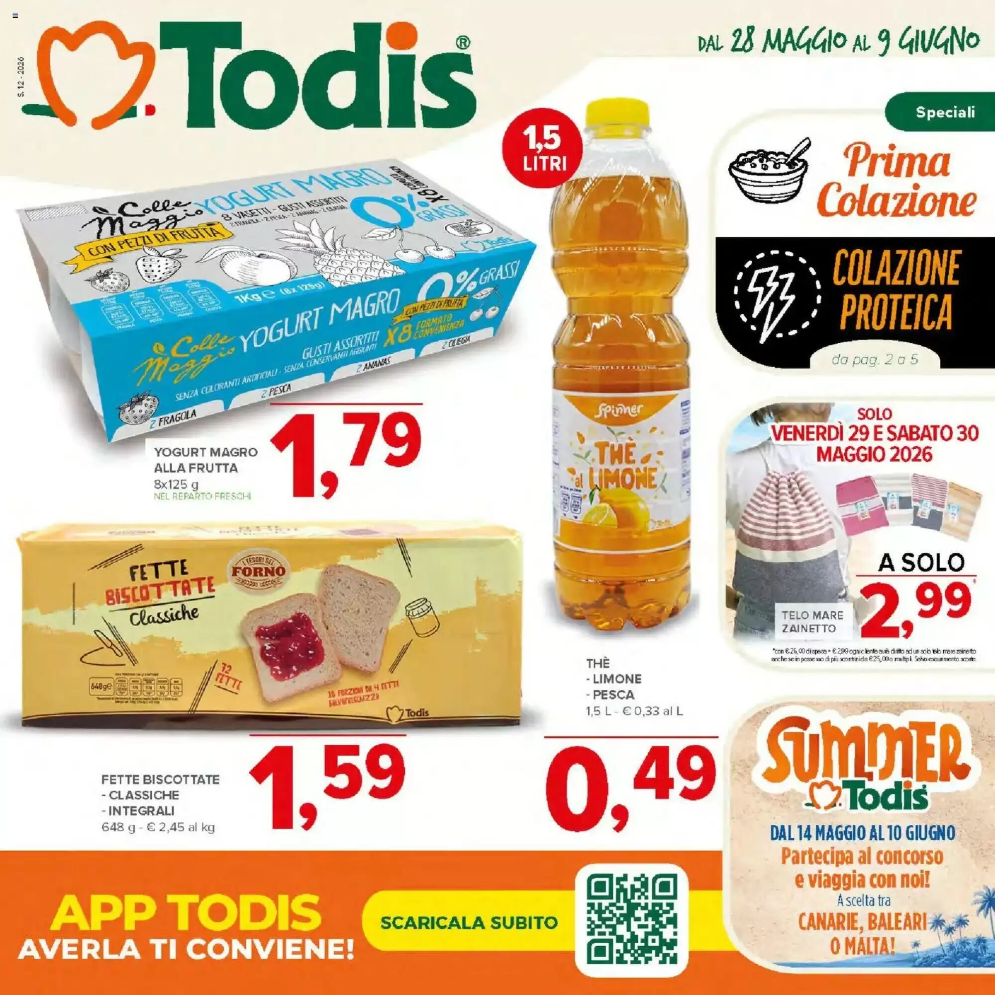 Volantino promozionale Todis  valide dal 28/05/2026 - Pagina 1.