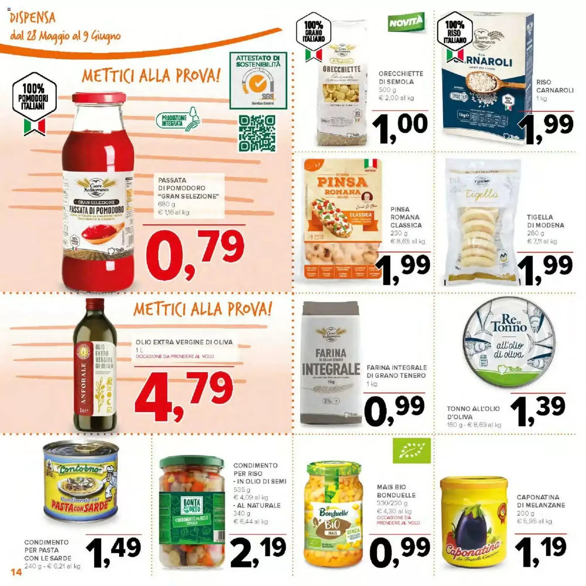 Volantino promozionale Todis  valide dal 28/05/2026 - Pagina 14.