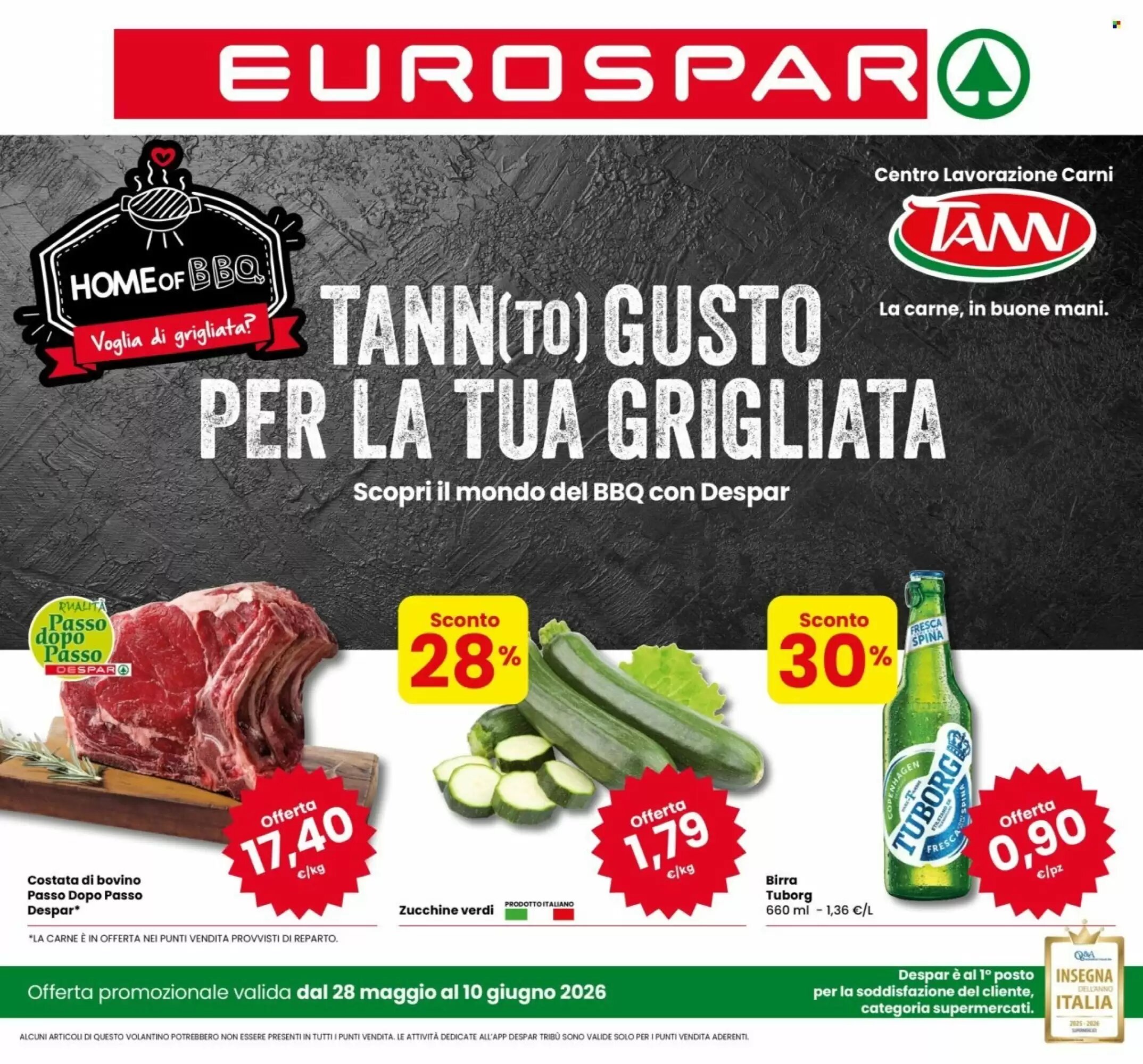 Volantino promozionale Eurospar  valide dal 28/05/2026 - Pagina 1.