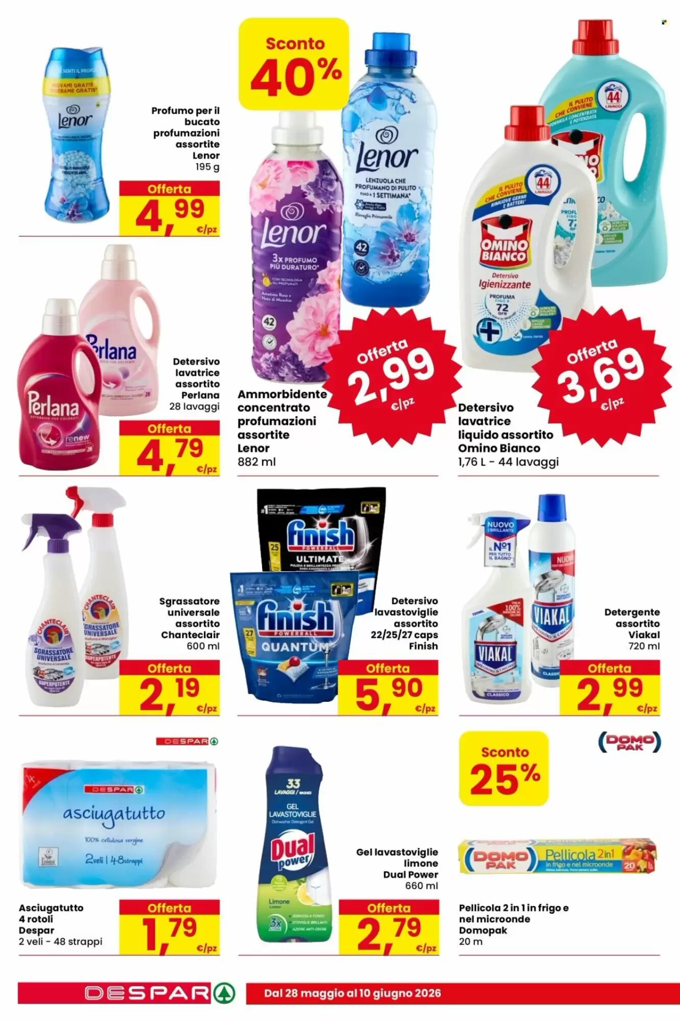 Volantino promozionale Despar  valide dal 28/05/2026 - Pagina 14.