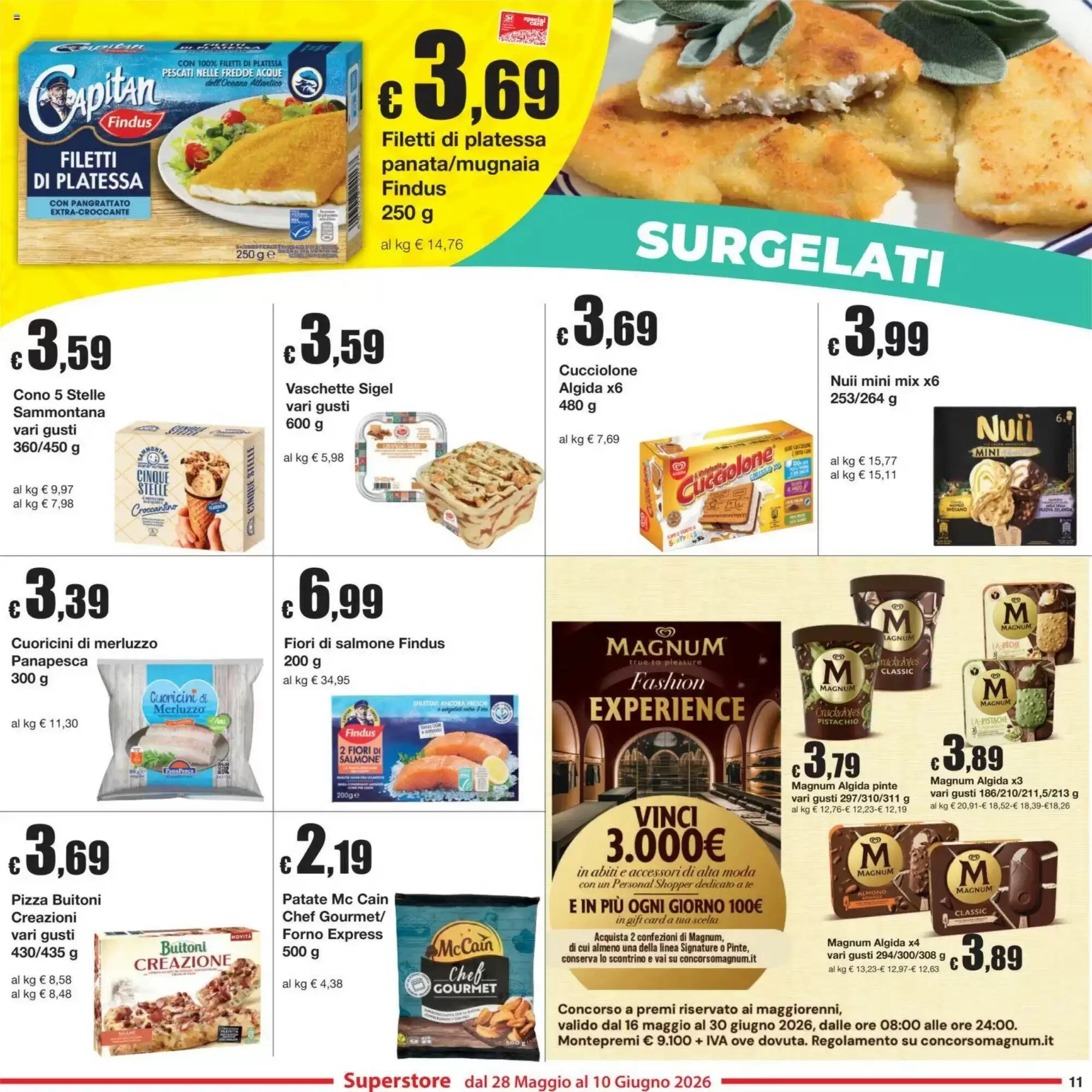 Volantino promozionale Sì con te  valide dal 28/05/2026 - Pagina 11.