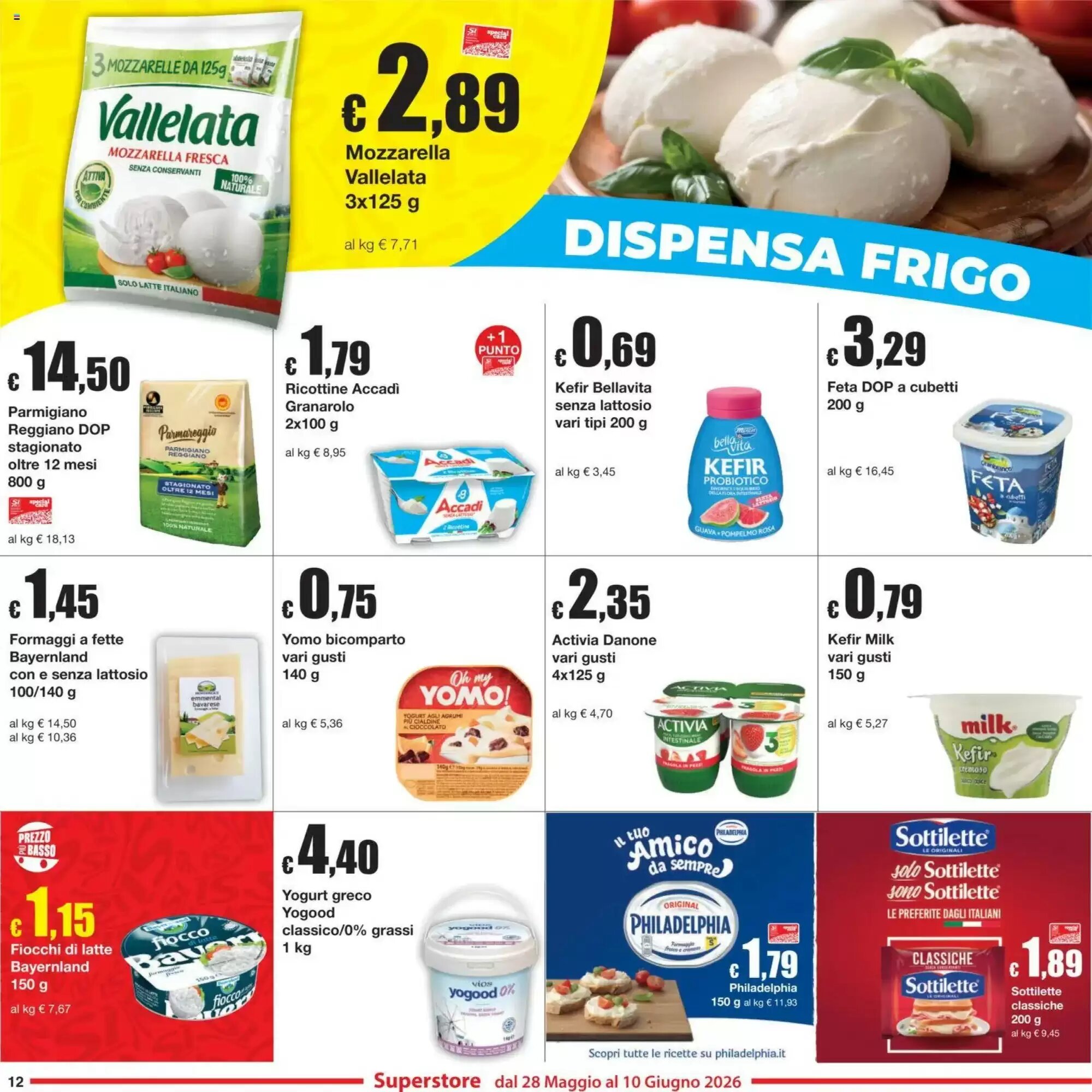 Volantino promozionale Sì con te  valide dal 28/05/2026 - Pagina 12.