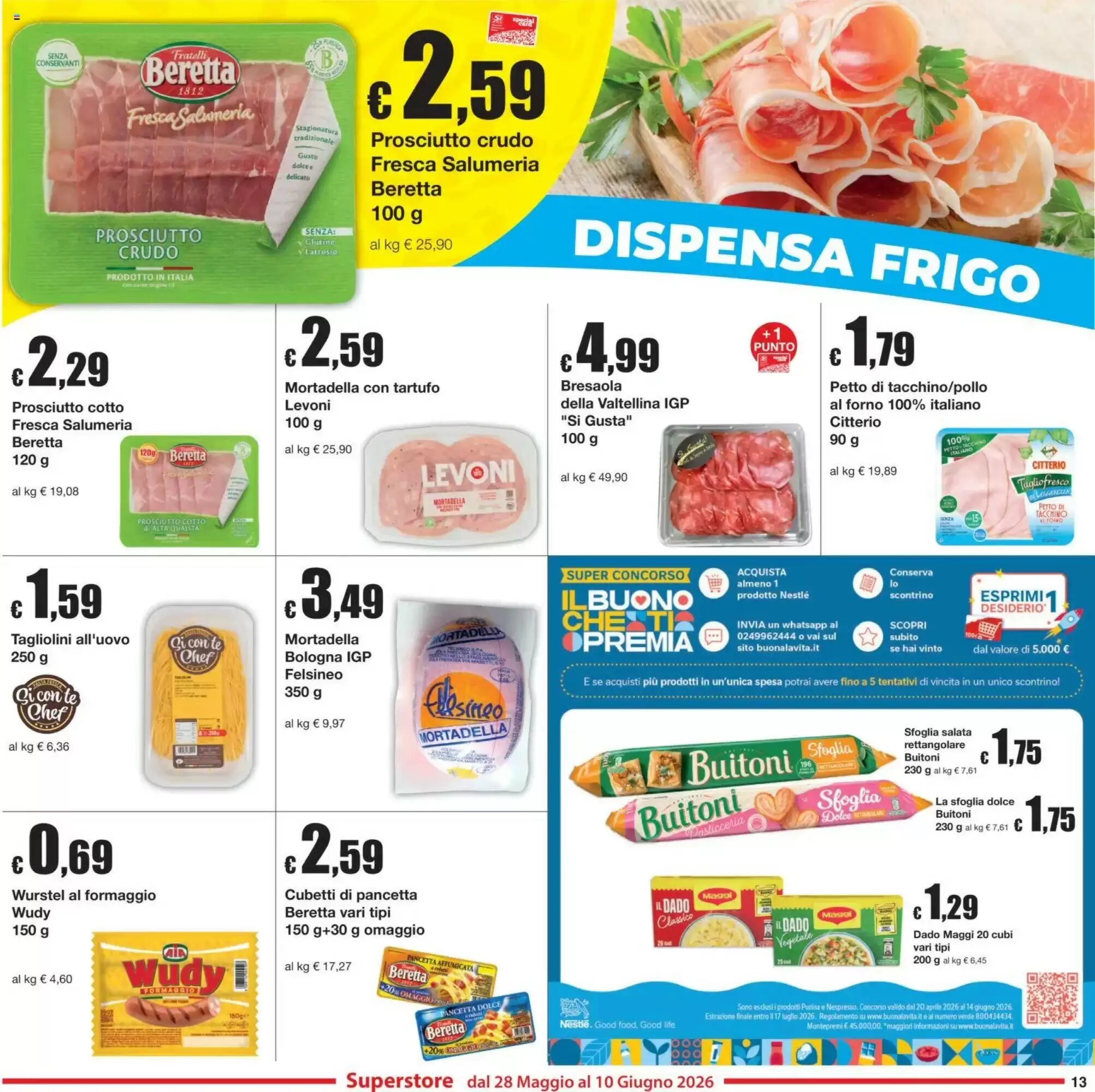 Volantino promozionale Sì con te  valide dal 28/05/2026 - Pagina 13.