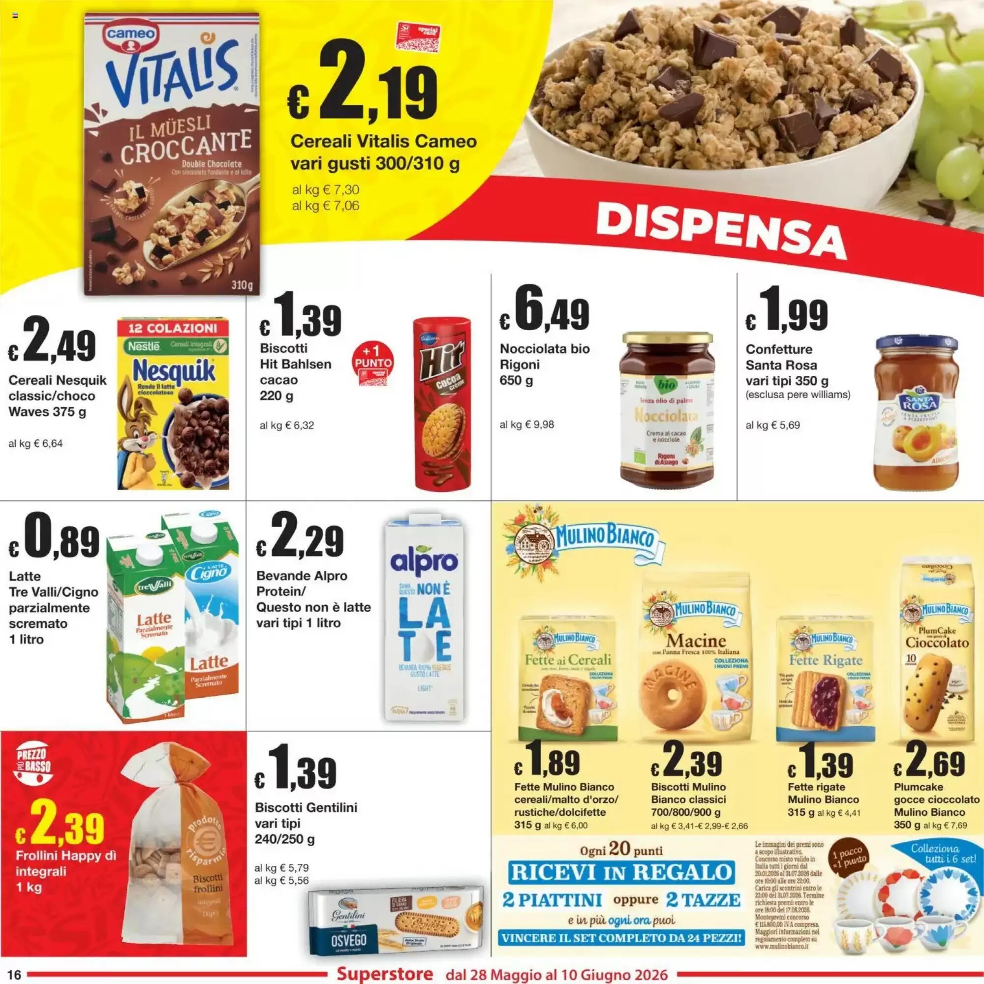 Volantino promozionale Sì con te  valide dal 28/05/2026 - Pagina 16.