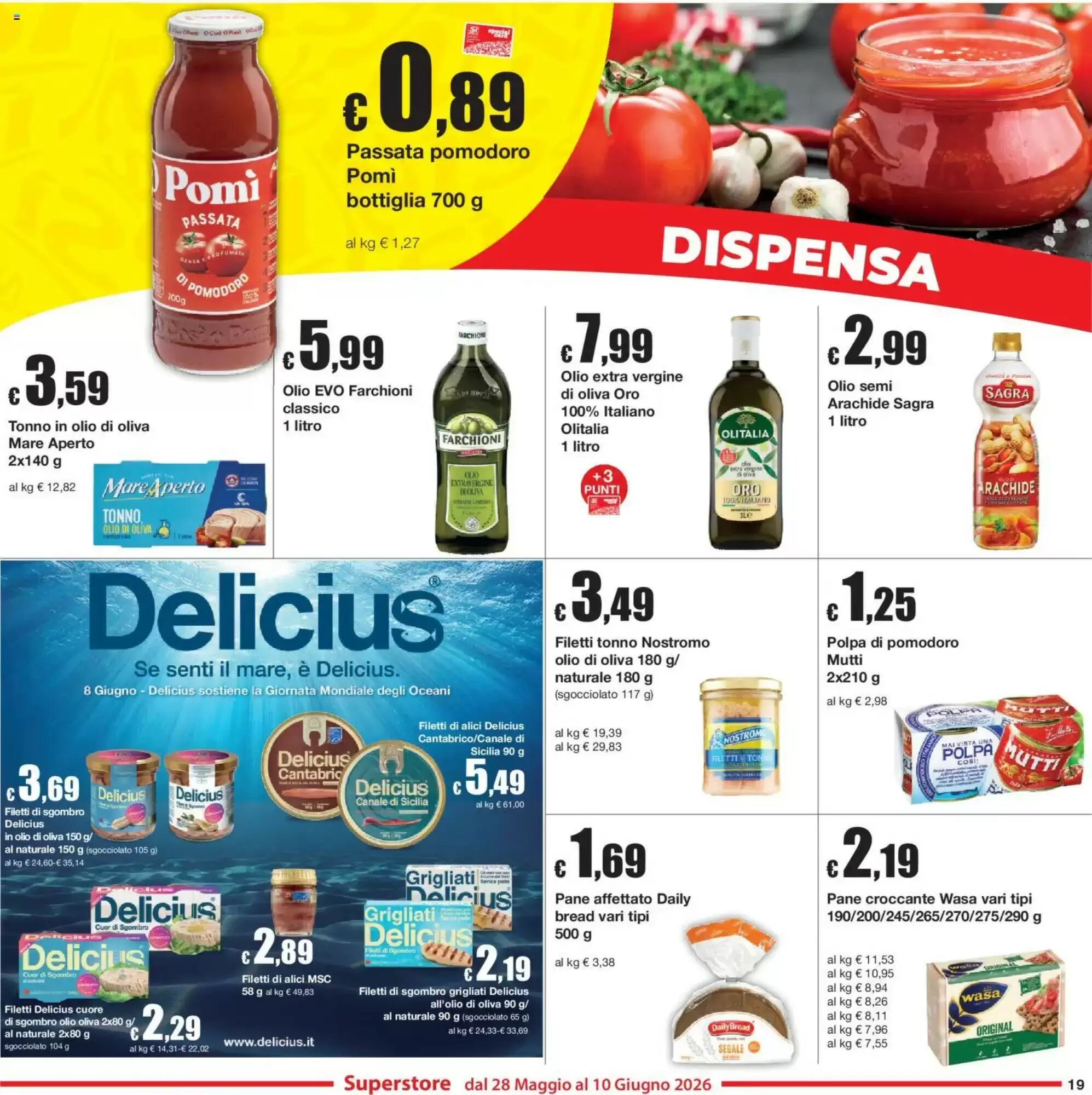 Volantino promozionale Sì con te  valide dal 28/05/2026 - Pagina 19.