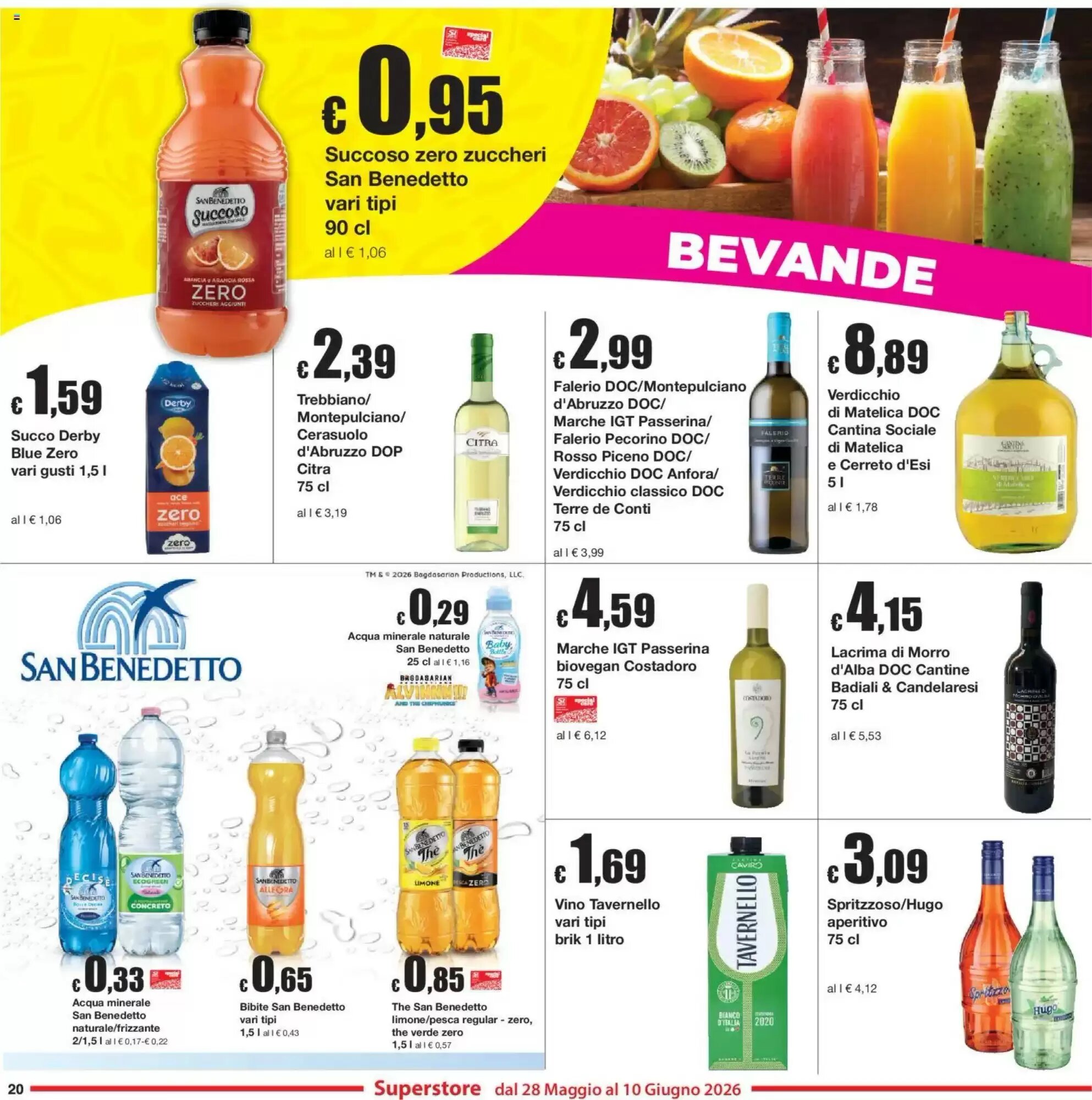Volantino promozionale Sì con te  valide dal 28/05/2026 - Pagina 20.