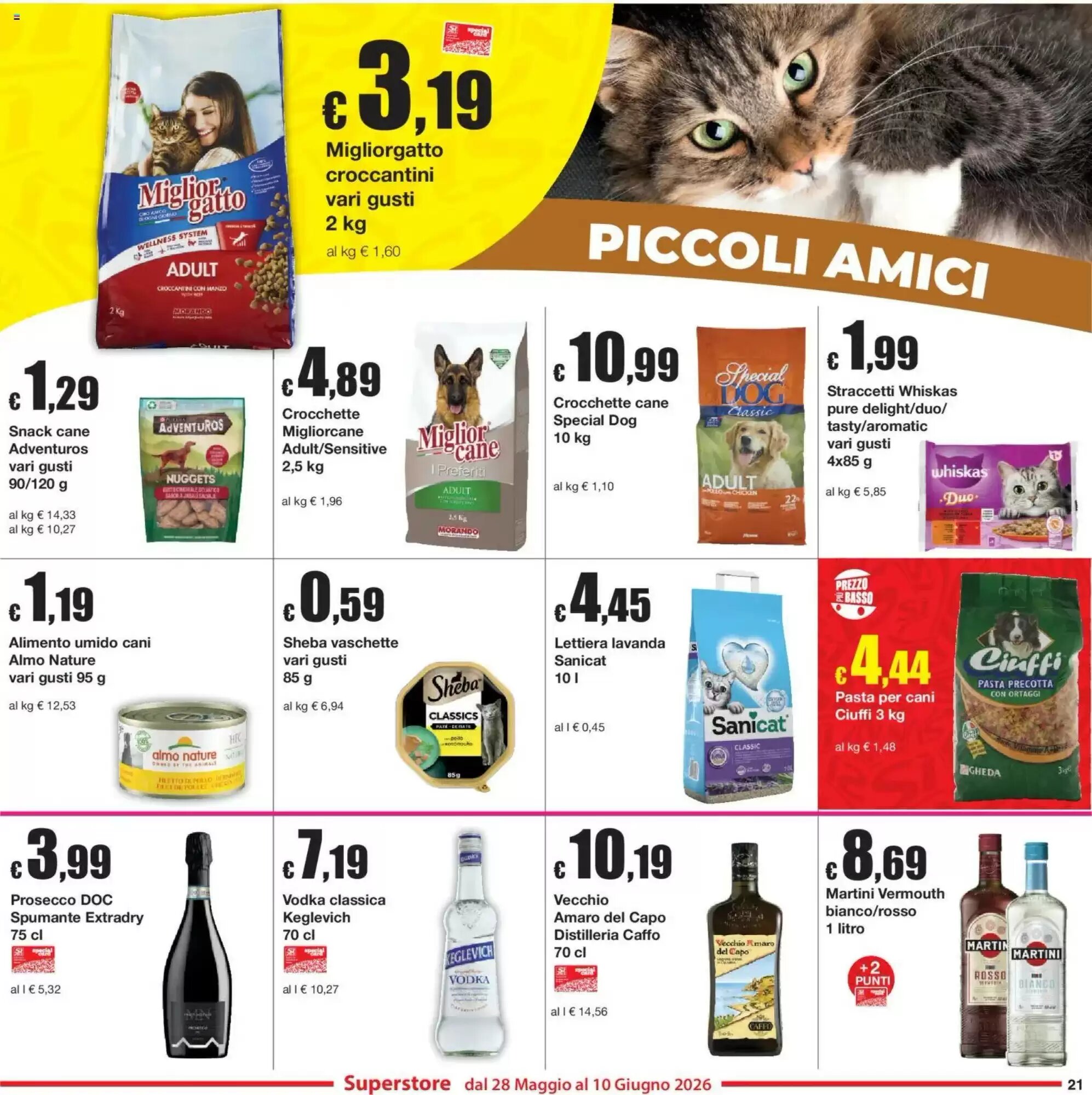 Volantino promozionale Sì con te  valide dal 28/05/2026 - Pagina 21.
