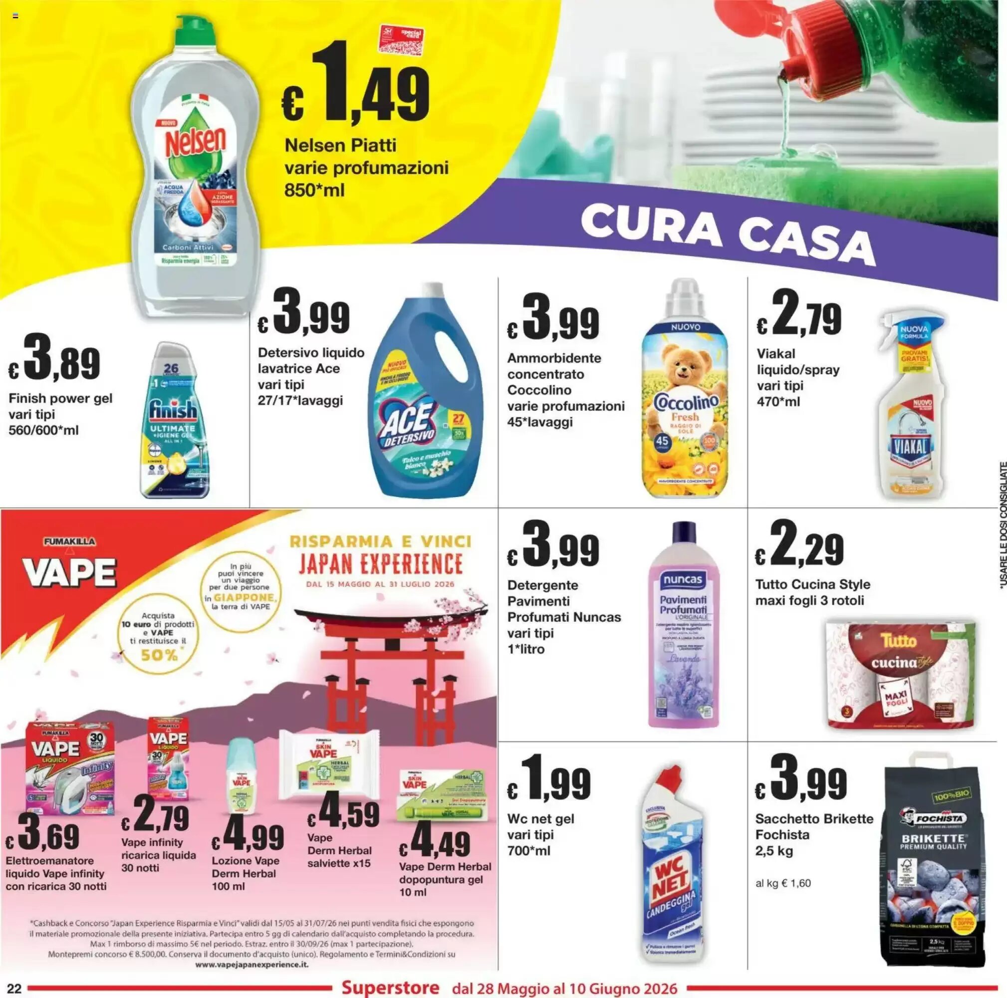 Volantino promozionale Sì con te  valide dal 28/05/2026 - Pagina 22.