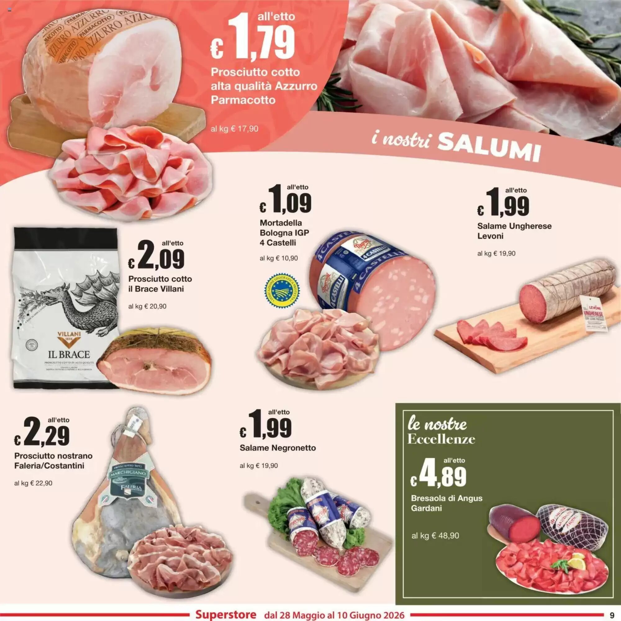 Volantino promozionale Sì con te  valide dal 28/05/2026 - Pagina 9.