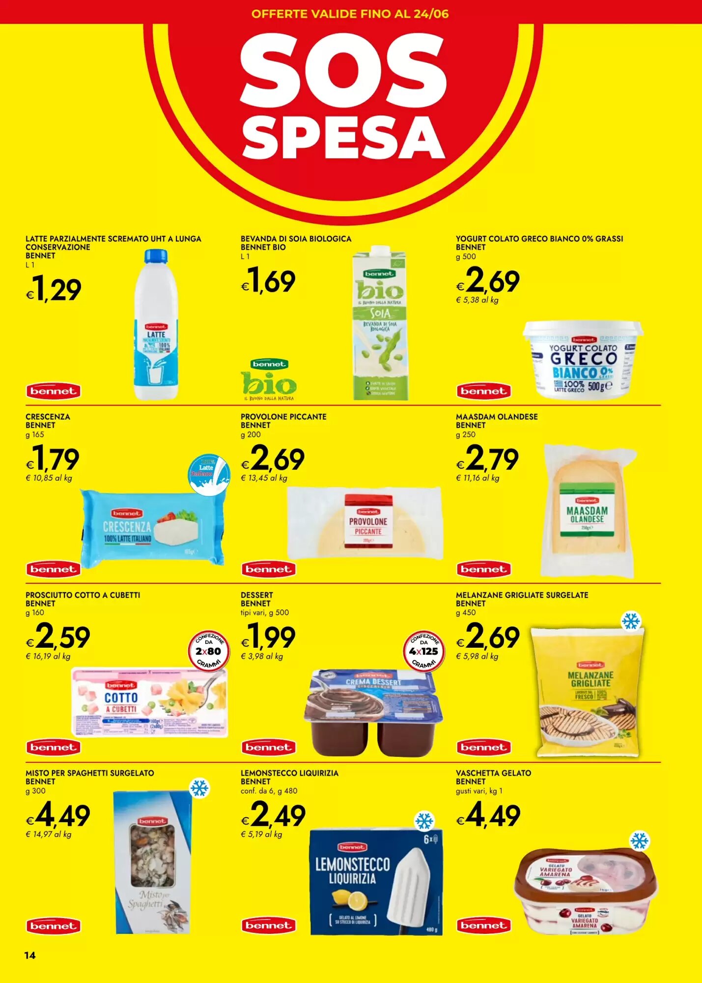 Volantino promozionale Bennet  valide dal 28/05/2026 - Pagina 14.