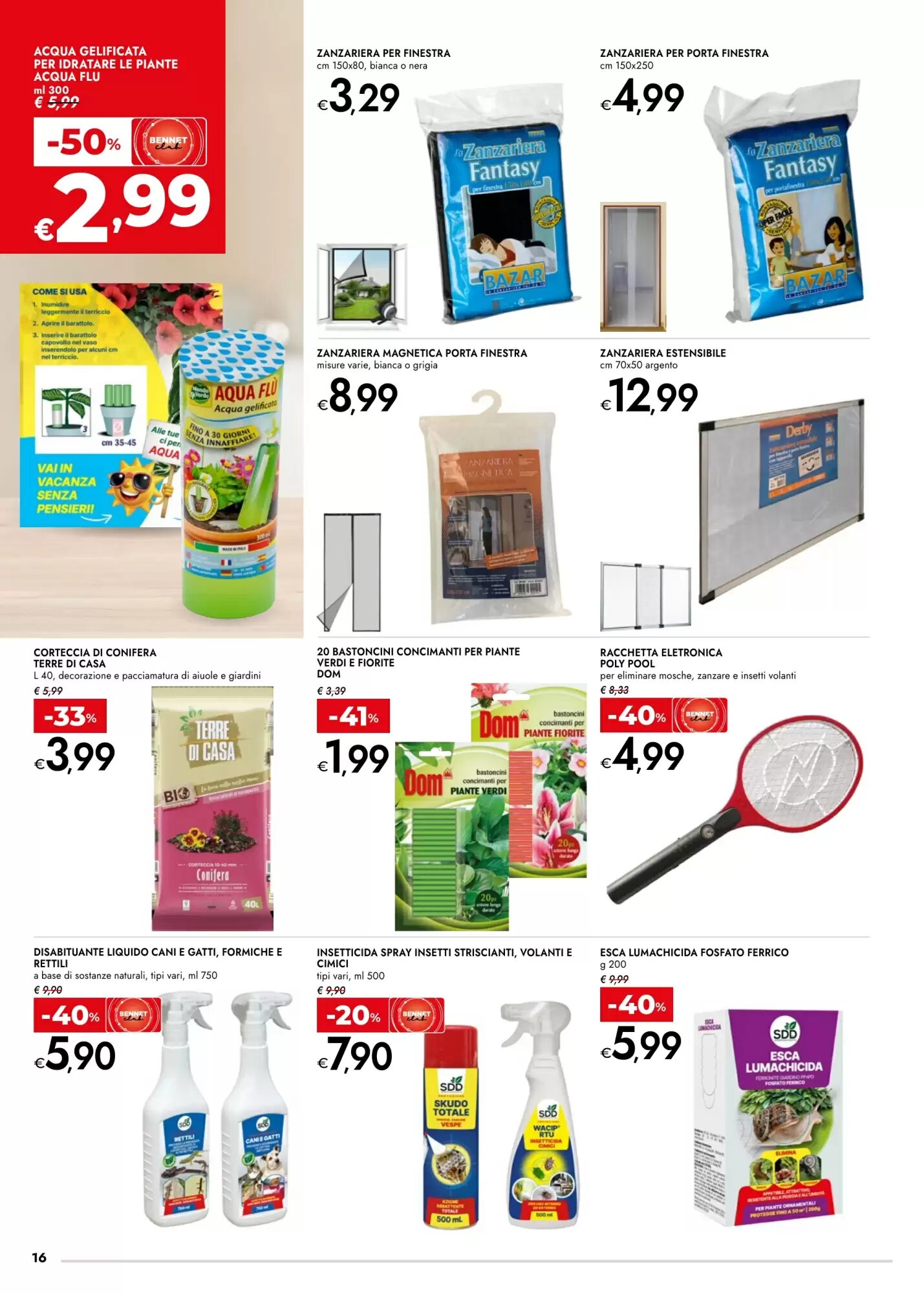 Volantino promozionale Bennet  valide dal 28/05/2026 - Pagina 16.