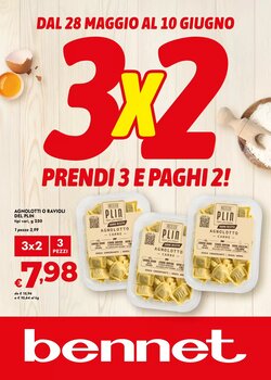 Volantino promozionale Bennet  valide dal 28/05/2026