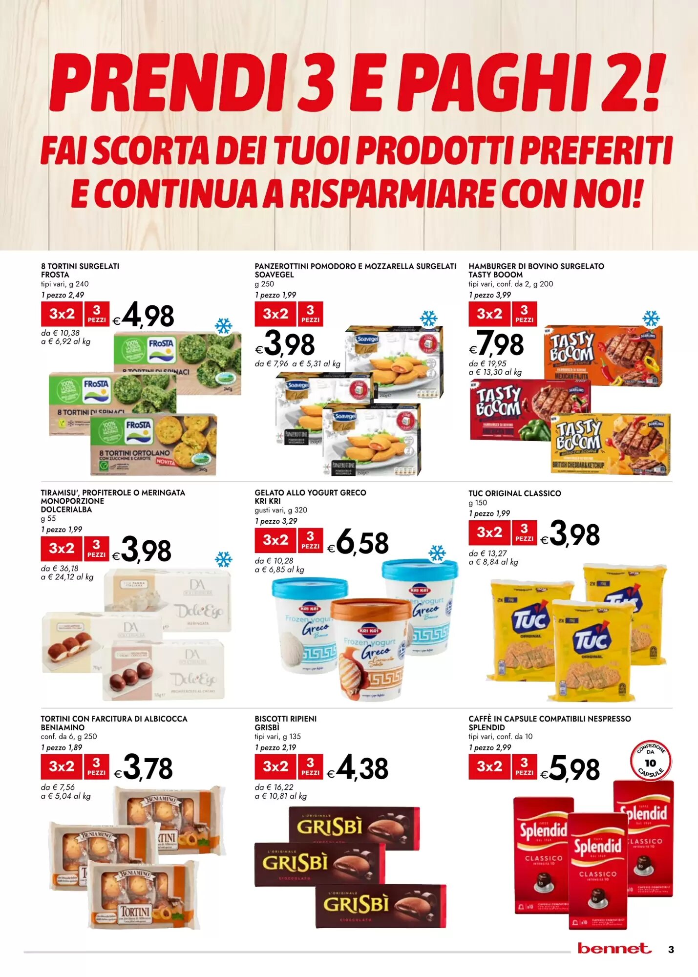Volantino promozionale Bennet  valide dal 28/05/2026 - Pagina 3.