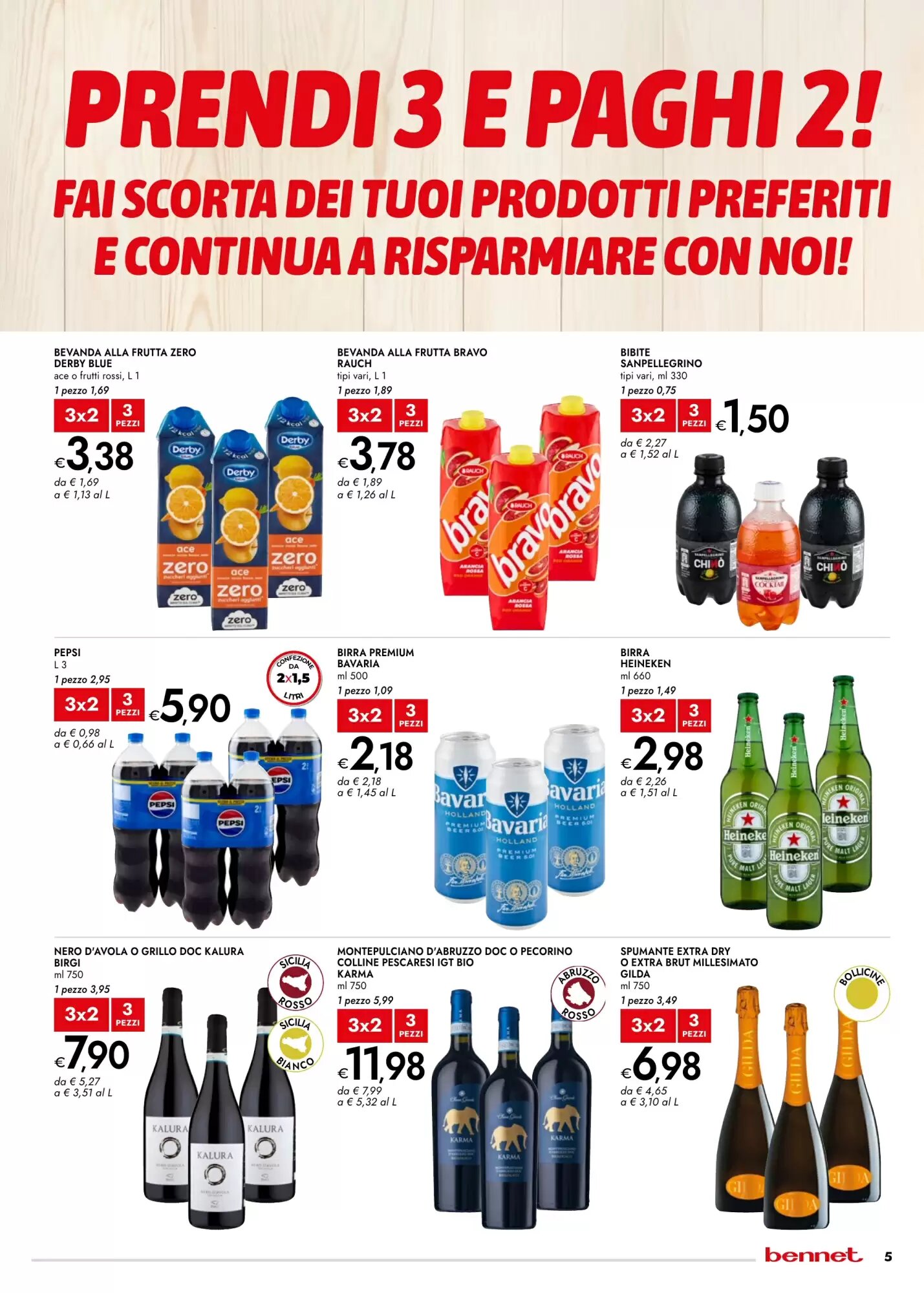 Volantino promozionale Bennet  valide dal 28/05/2026 - Pagina 5.