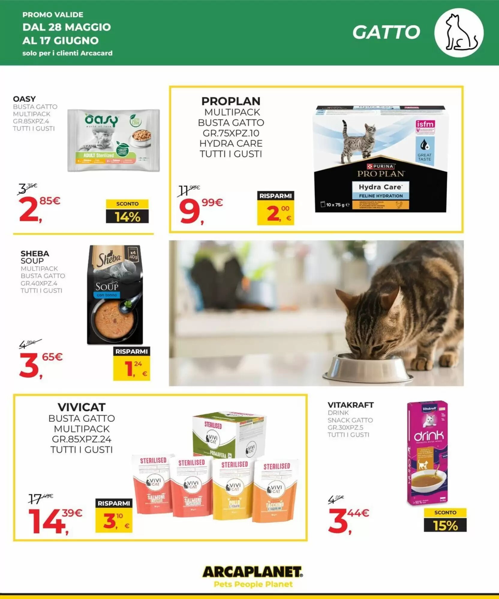 Volantino promozionale Arcaplanet  valide dal 28/05/2026 - Pagina 11.