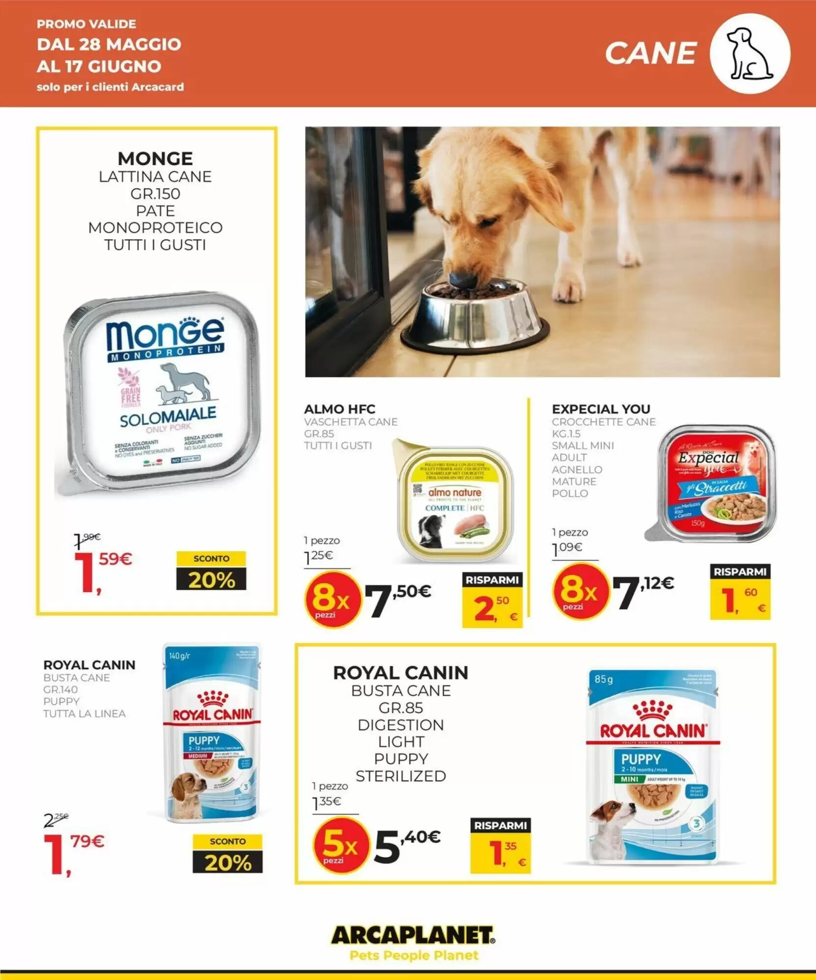 Volantino promozionale Arcaplanet  valide dal 28/05/2026 - Pagina 19.