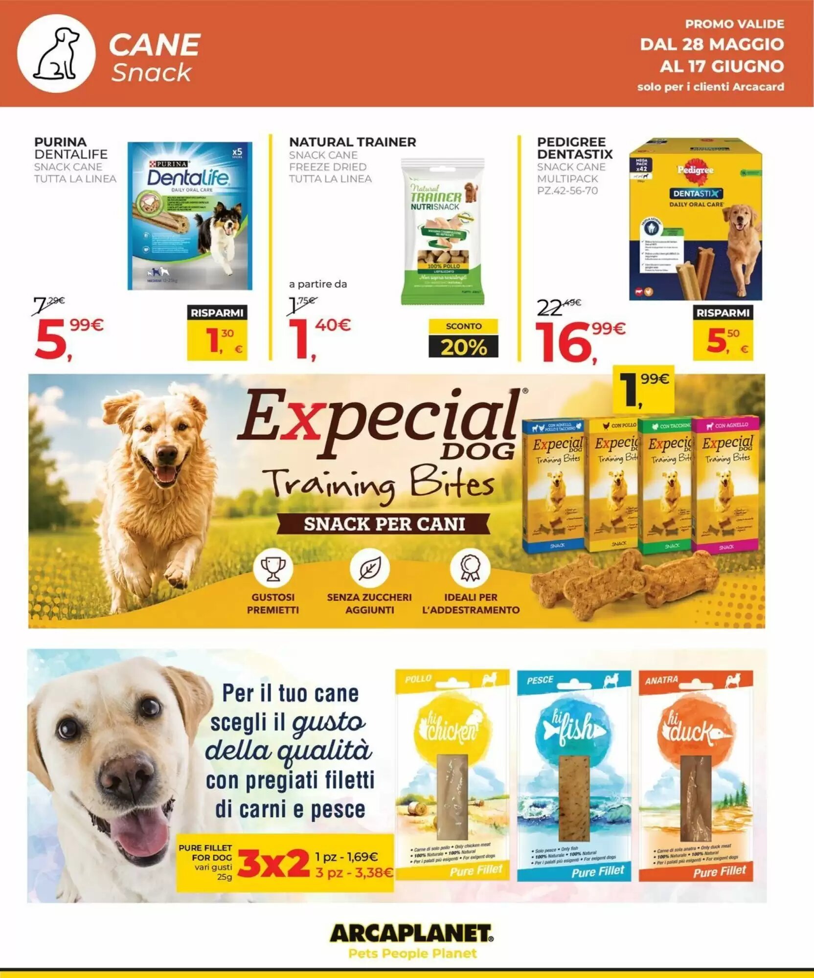 Volantino promozionale Arcaplanet  valide dal 28/05/2026 - Pagina 20.
